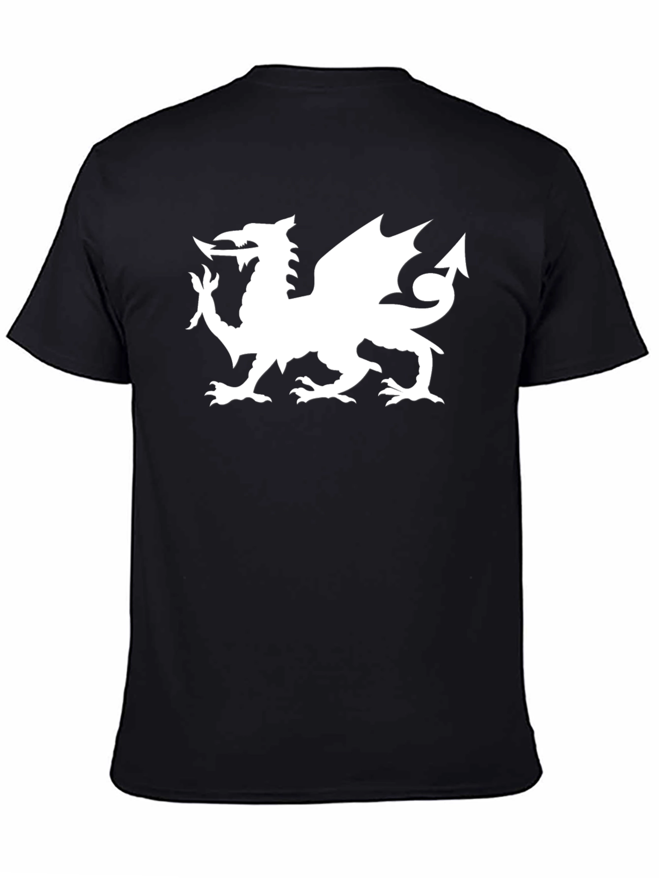 Welsh Dragon Black T-Shirt