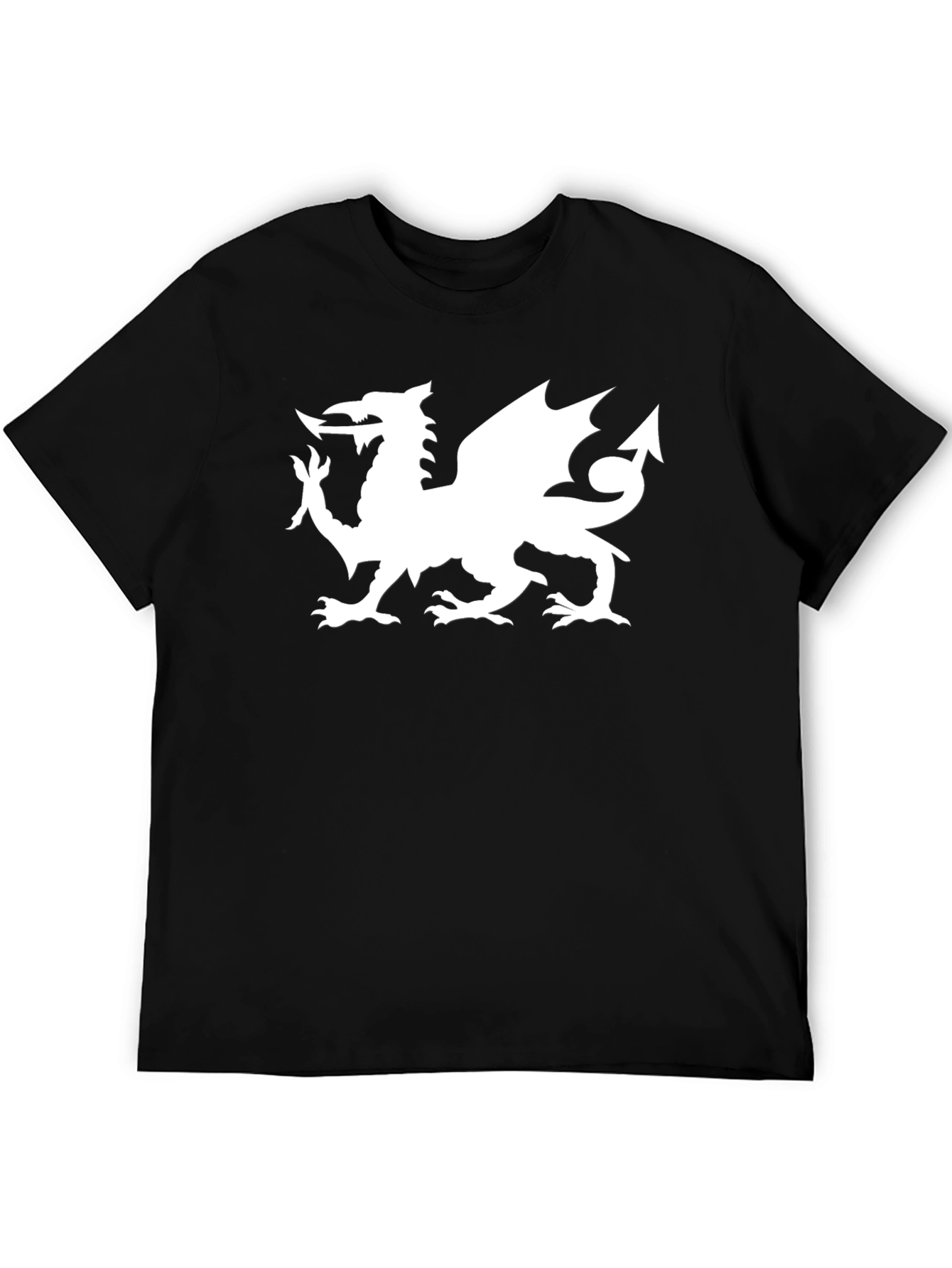 Welsh Dragon Black T-Shirt