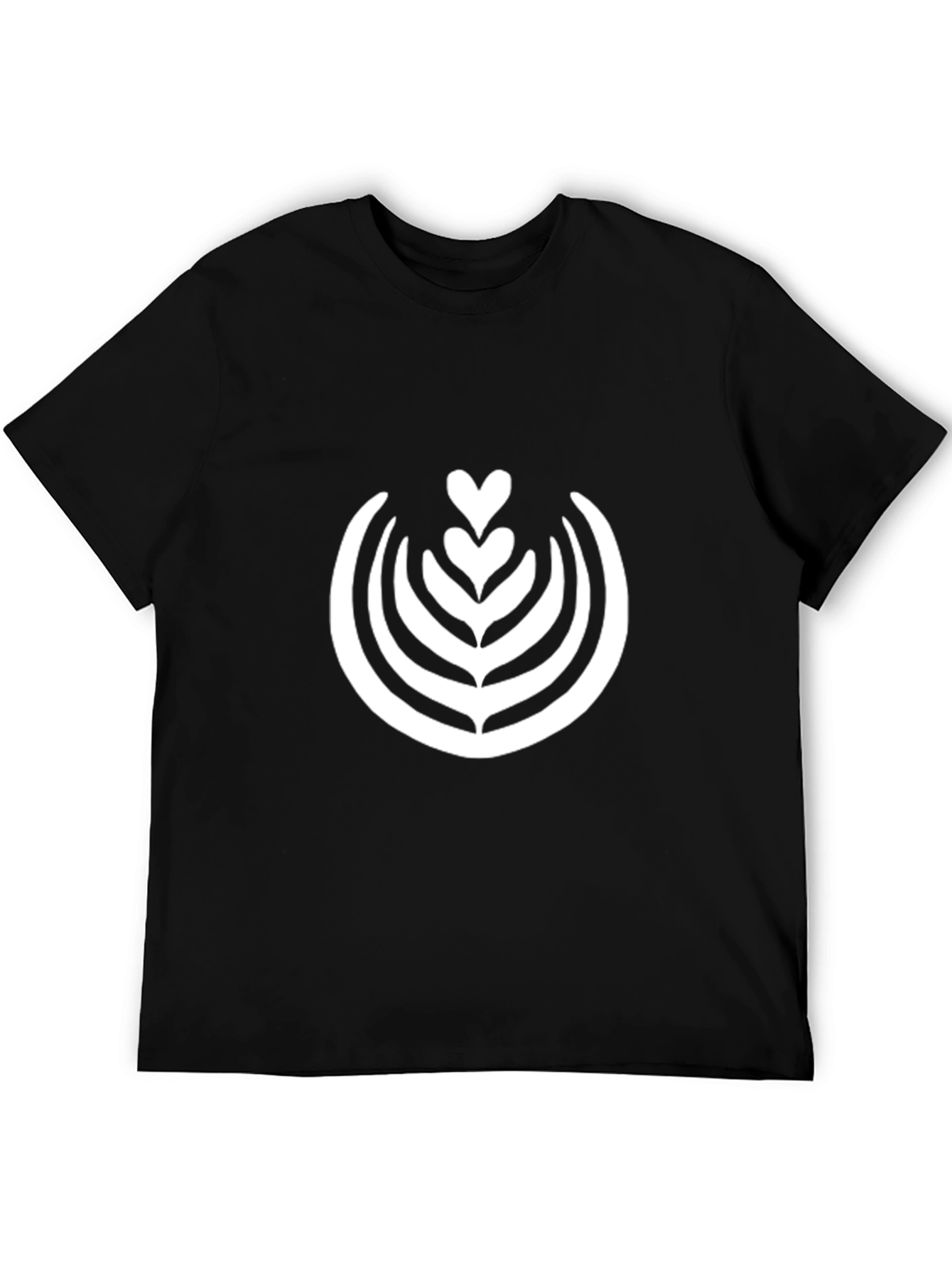 Latte Art T-Shirt - Coffee Lover Tee