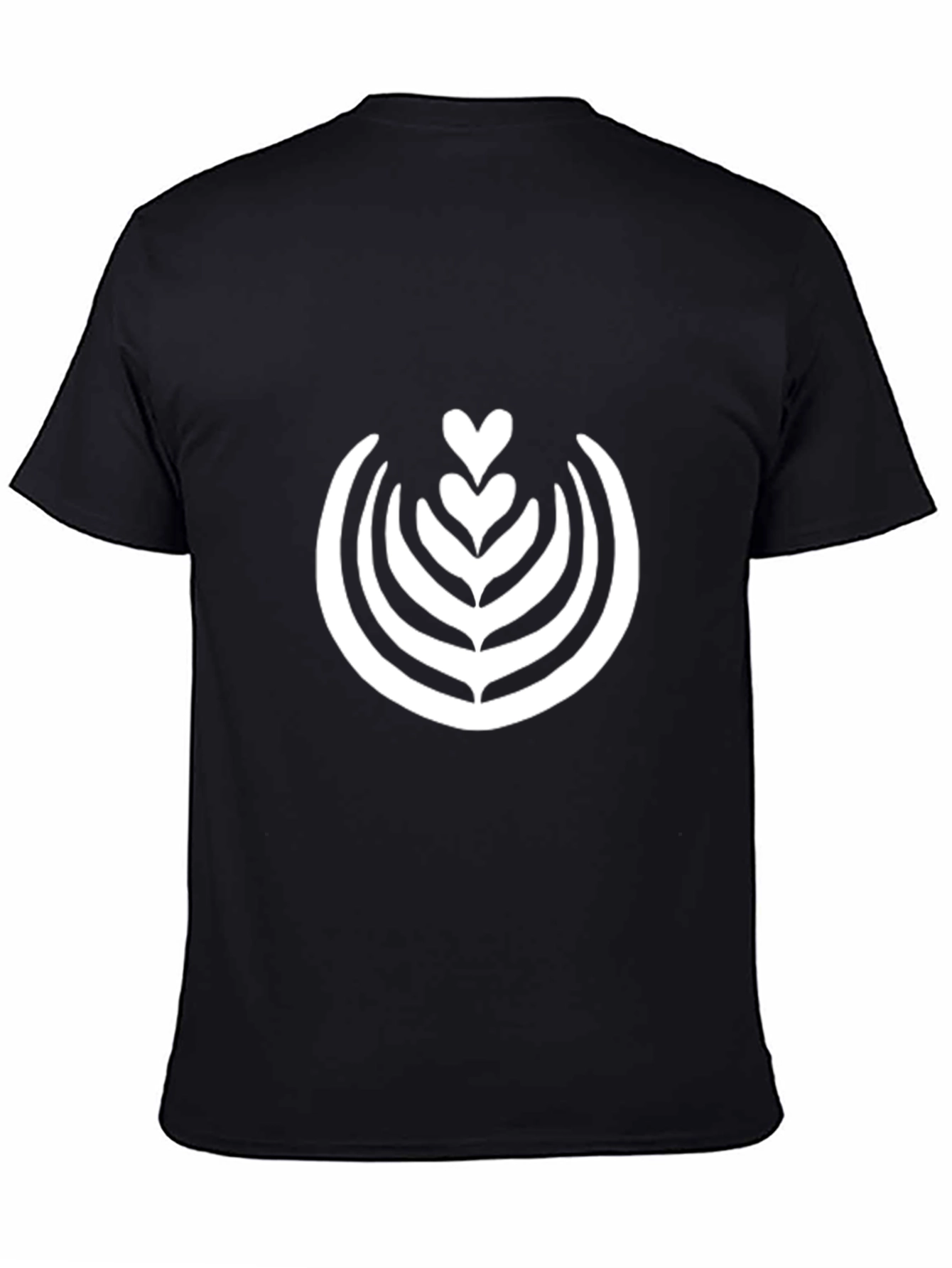 Latte Art T-Shirt - Coffee Lover Tee