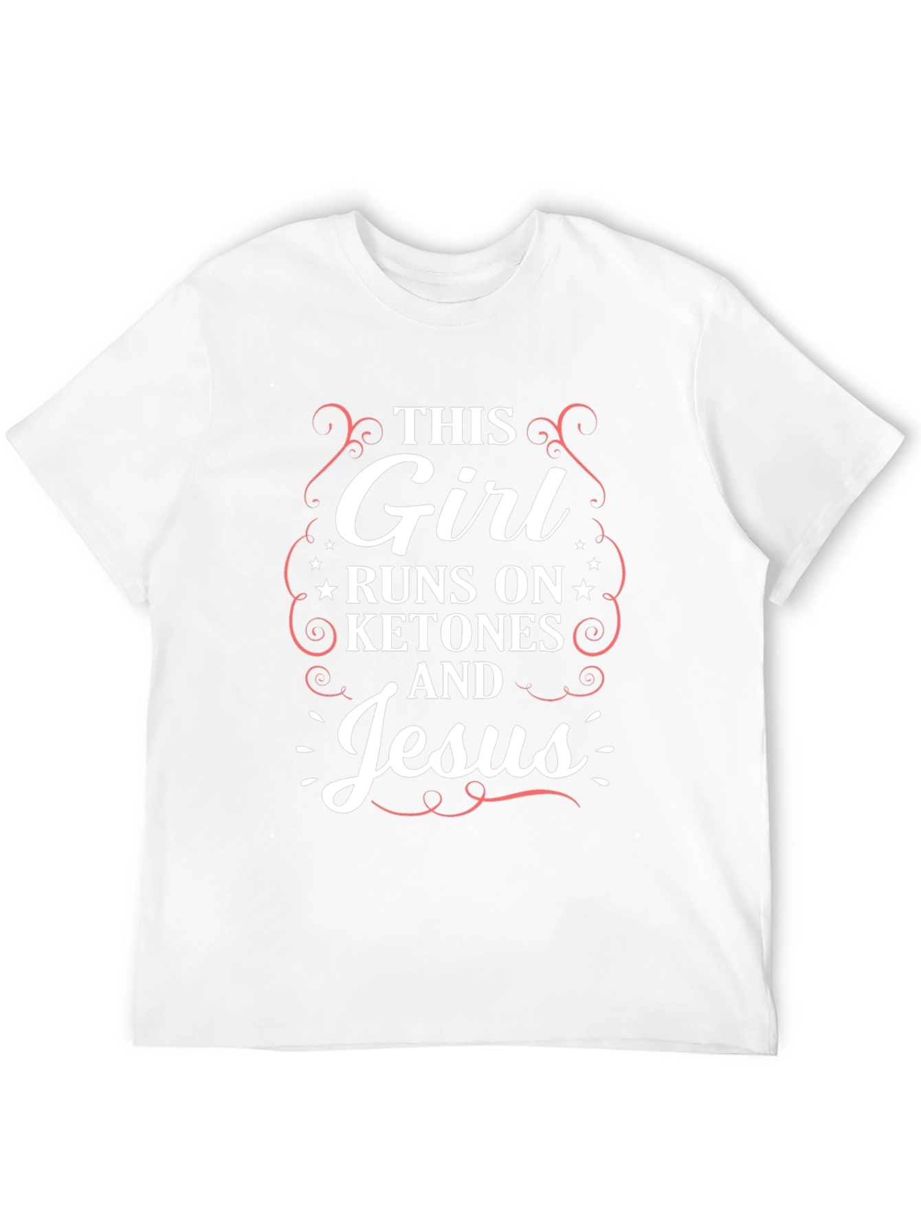 This Girl Runs on Ketones and Jesus T-Shirt