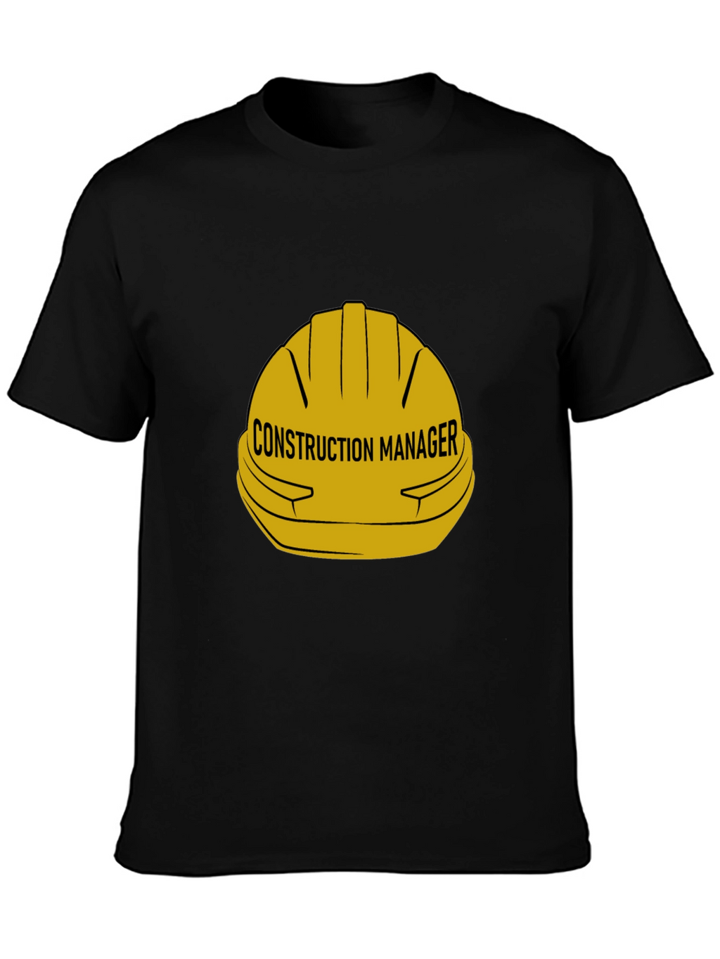 Construction Manager Hard Hat Graphic T-Shirt