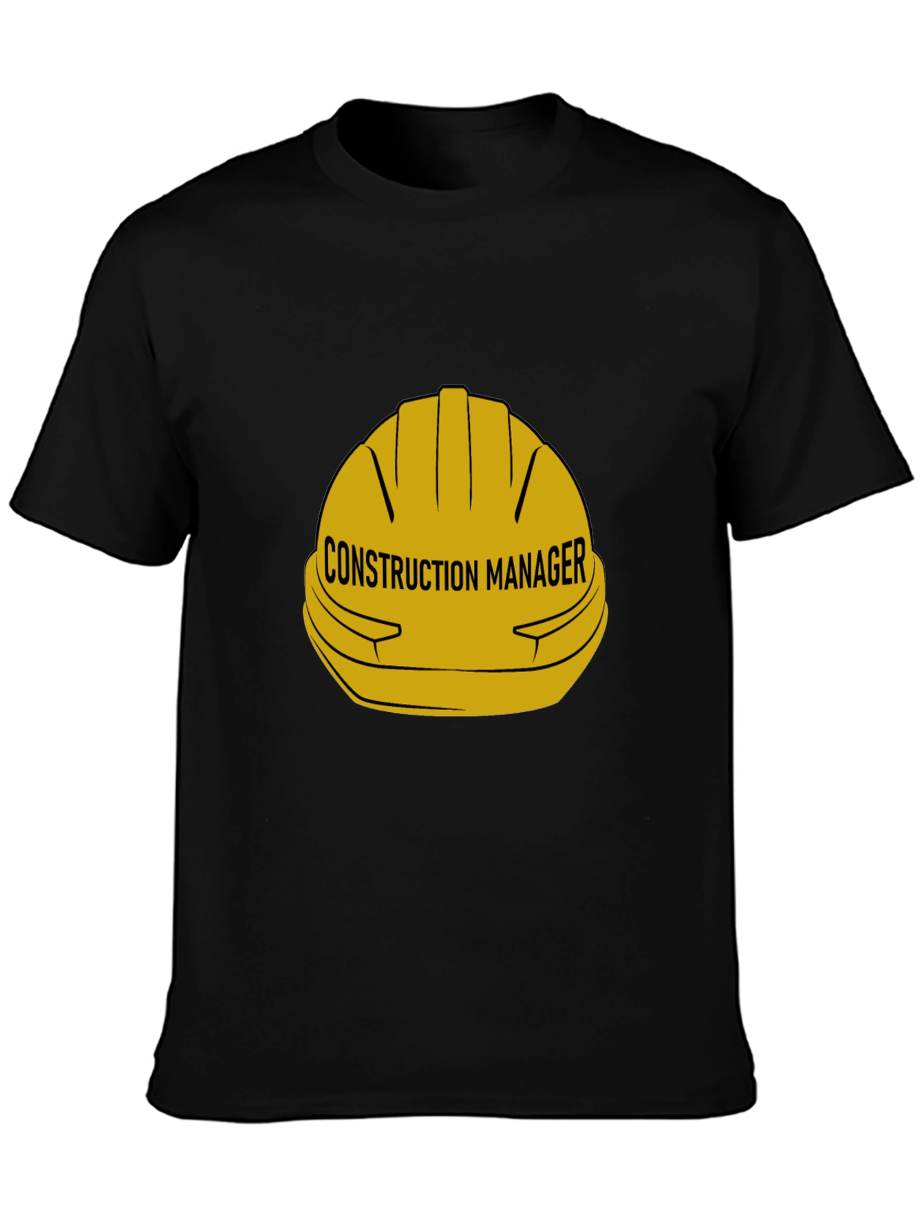 Construction Manager Hard Hat Graphic T-Shirt