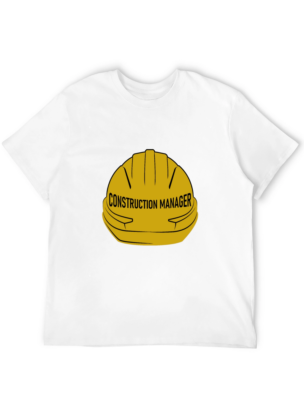 Construction Manager Hard Hat Graphic T-Shirt