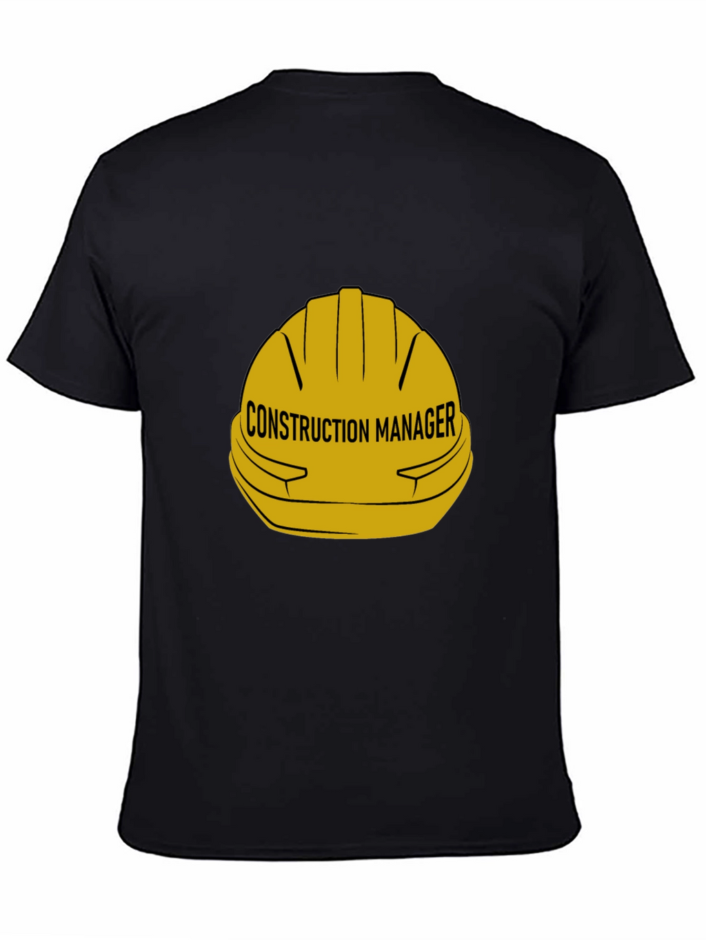 Construction Manager Hard Hat Graphic T-Shirt