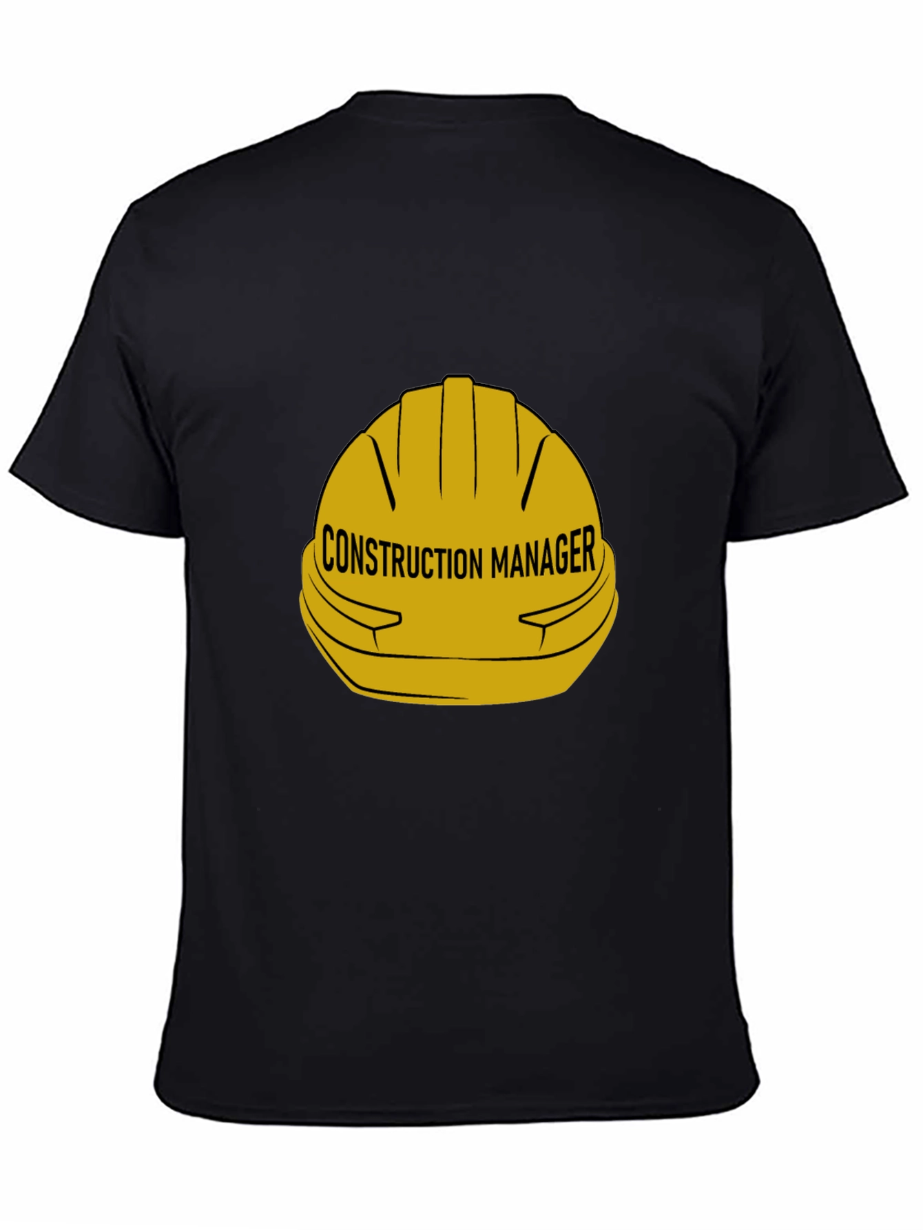 Construction Manager Hard Hat Graphic T-Shirt