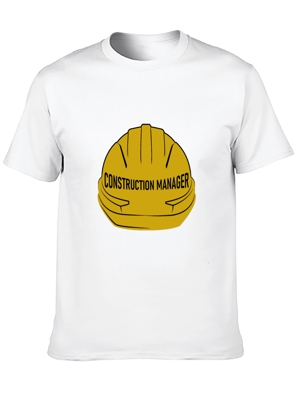 Construction Manager Hard Hat Graphic T-Shirt