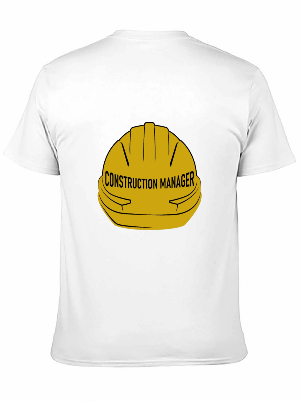 Construction Manager Hard Hat Graphic T-Shirt