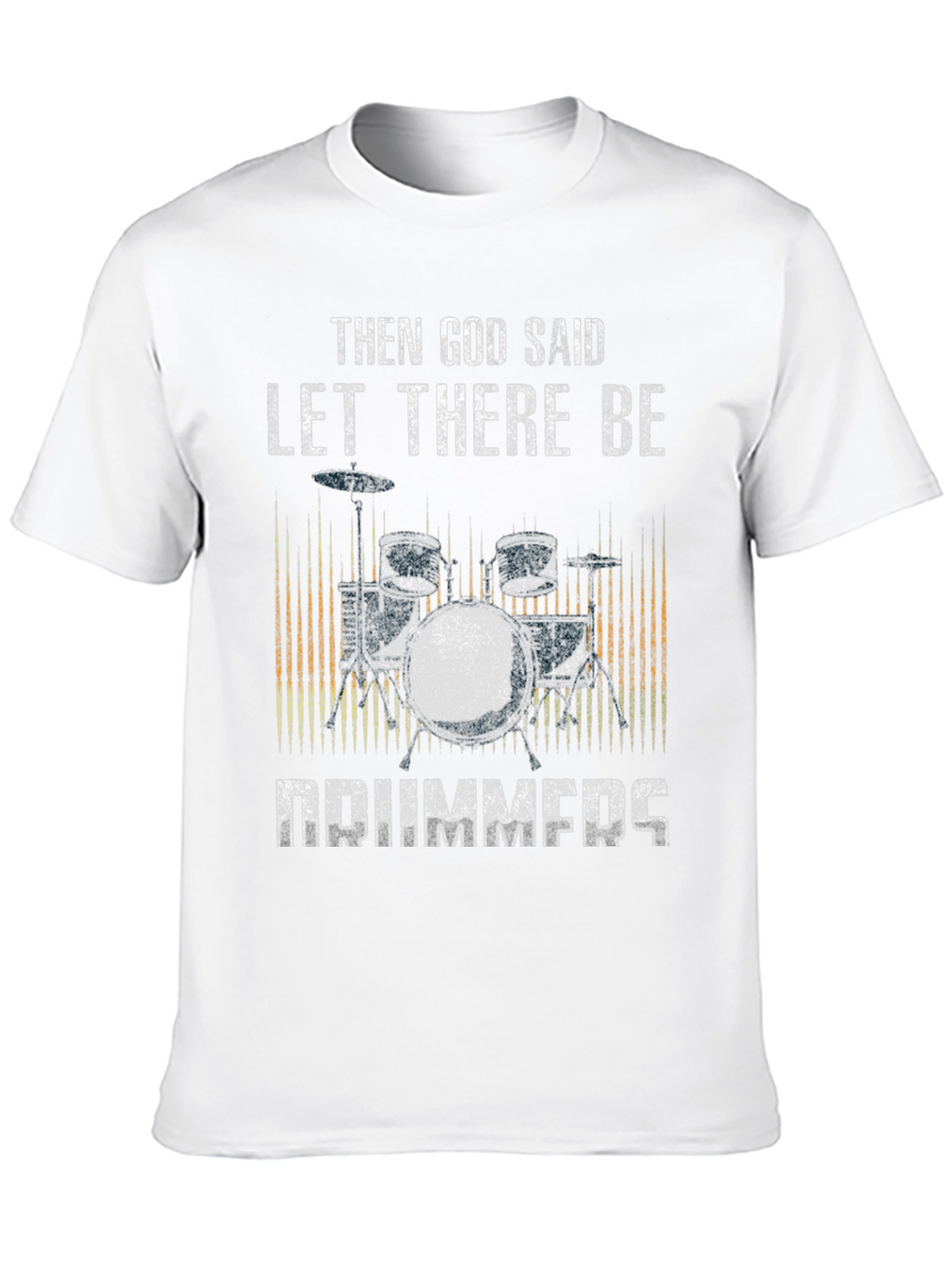 Drummer Graphic Tee - Let There Be Drummers T-Shirt