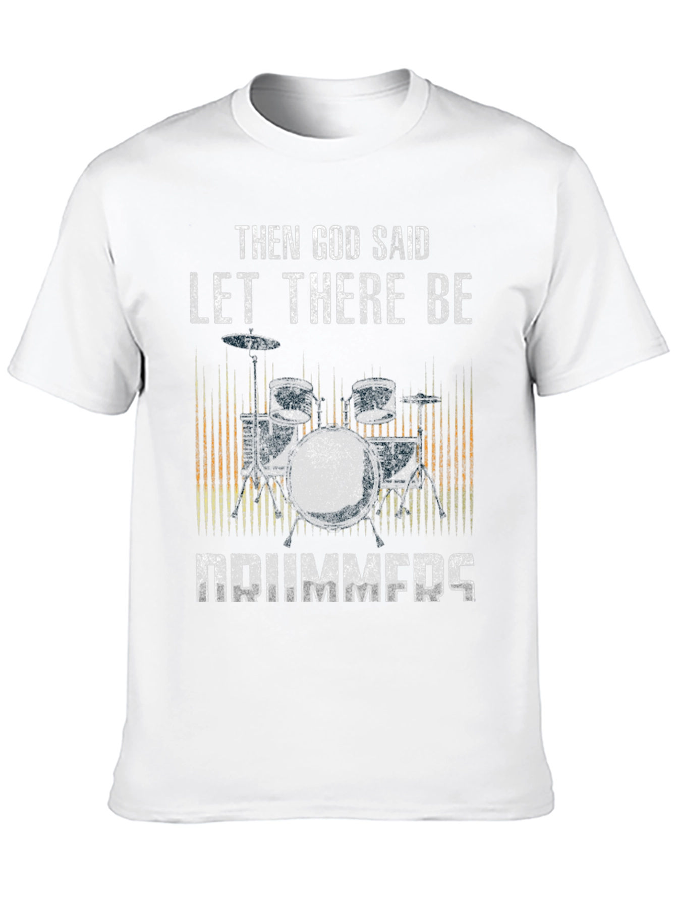 Drummer Graphic Tee - Let There Be Drummers T-Shirt