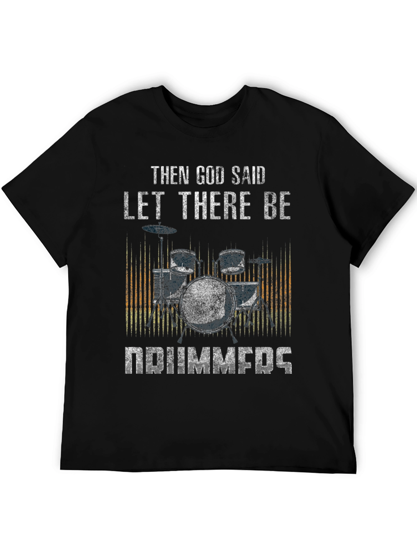 Drummer Graphic Tee - Let There Be Drummers T-Shirt