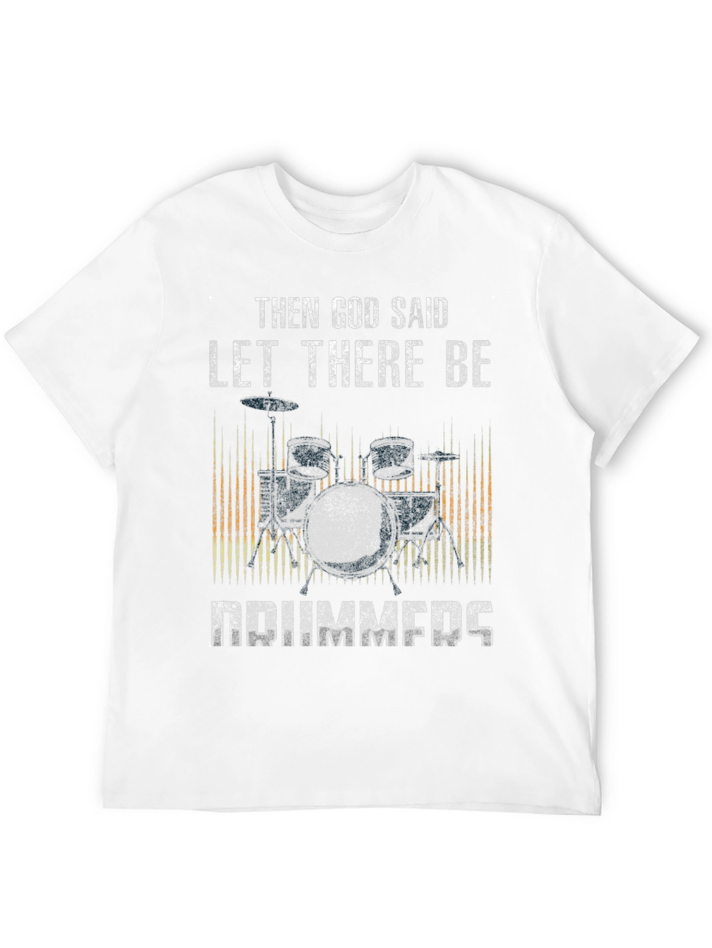 Drummer Graphic Tee - Let There Be Drummers T-Shirt