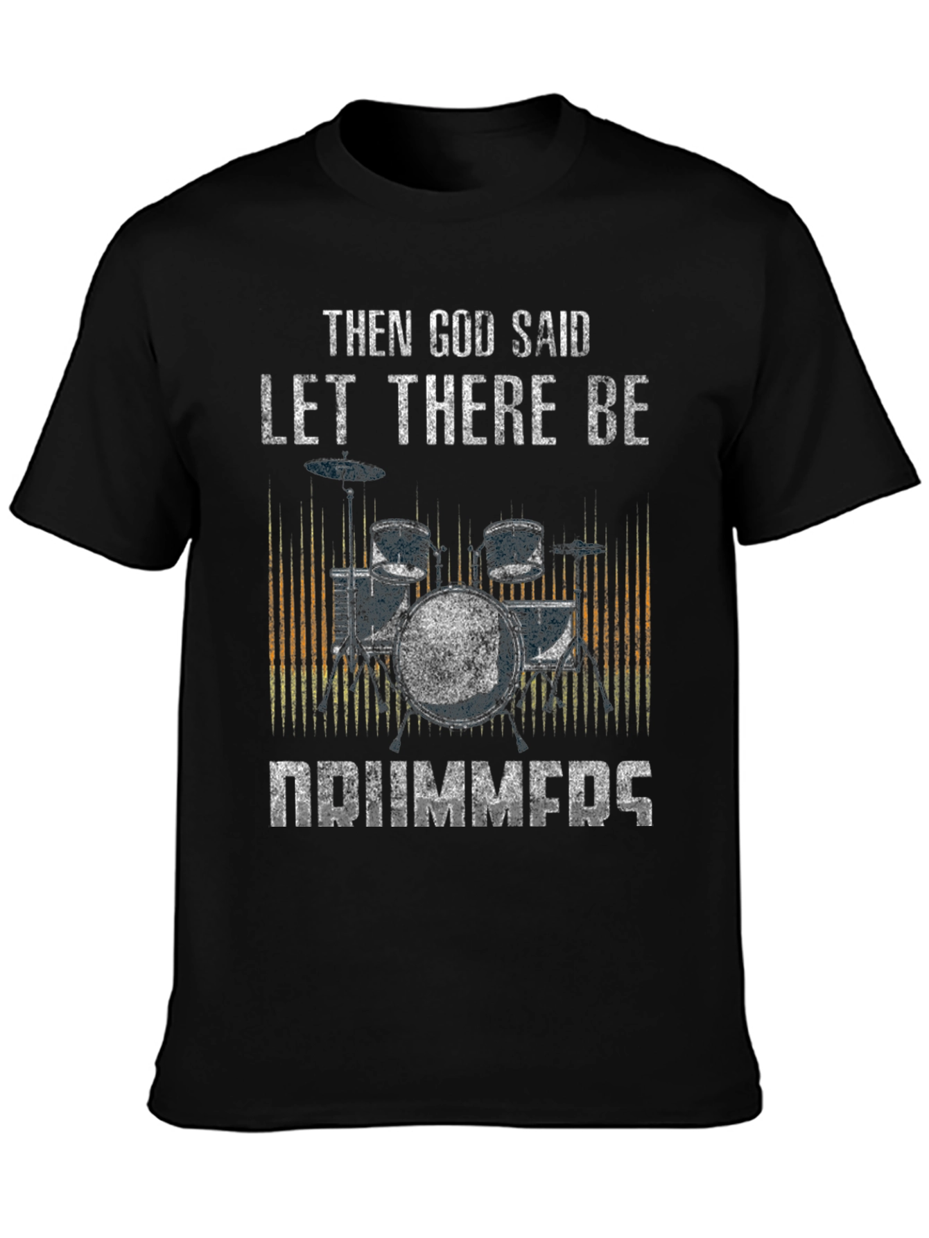 Drummer Graphic Tee - Let There Be Drummers T-Shirt