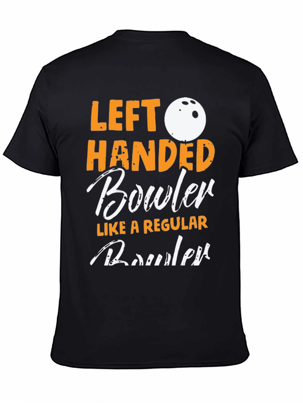Left Handed Bowler Graphic Tee