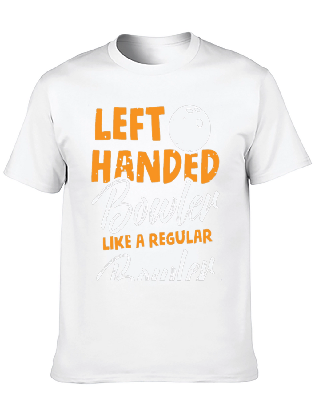 Left Handed Bowler Graphic Tee