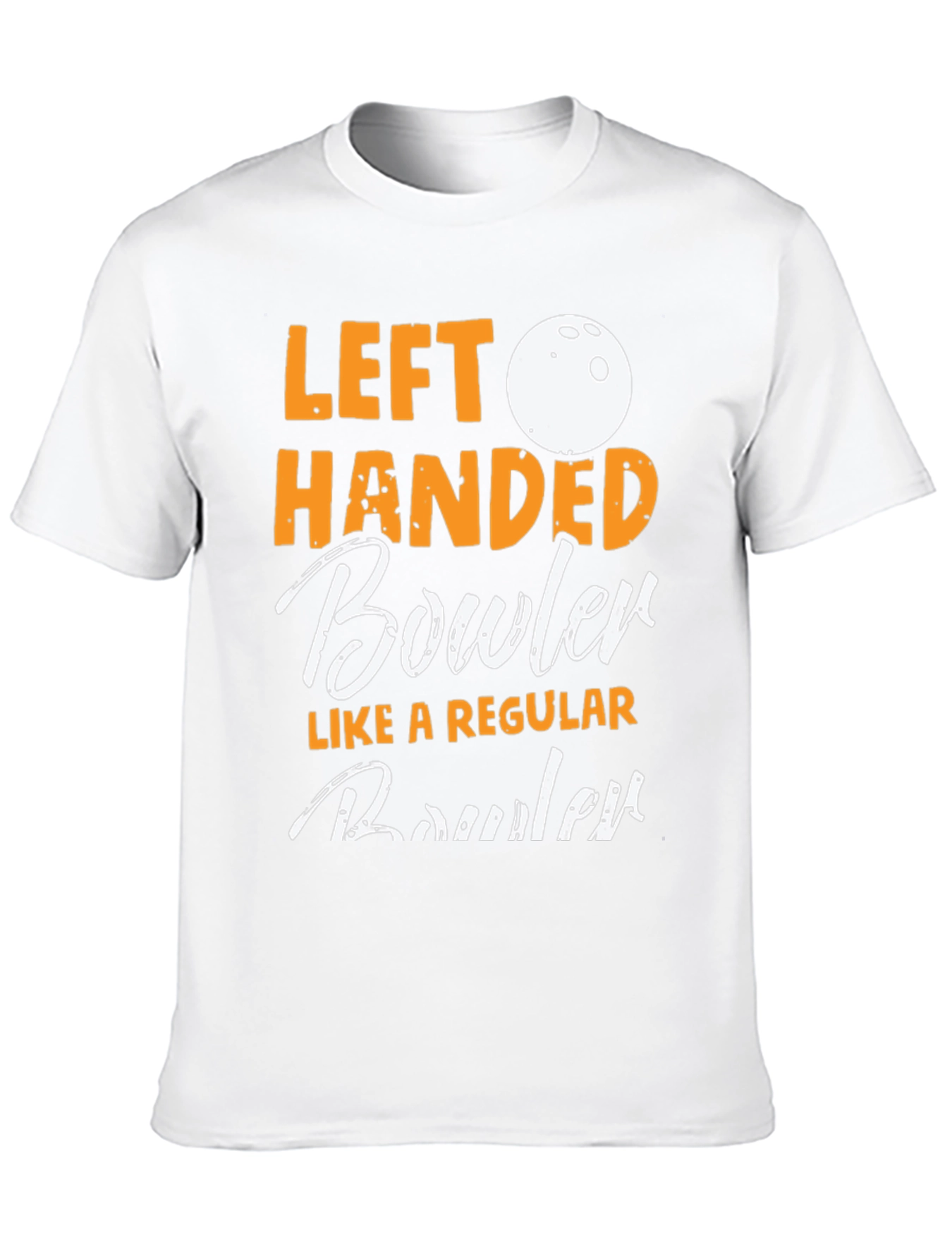 Left Handed Bowler Graphic Tee
