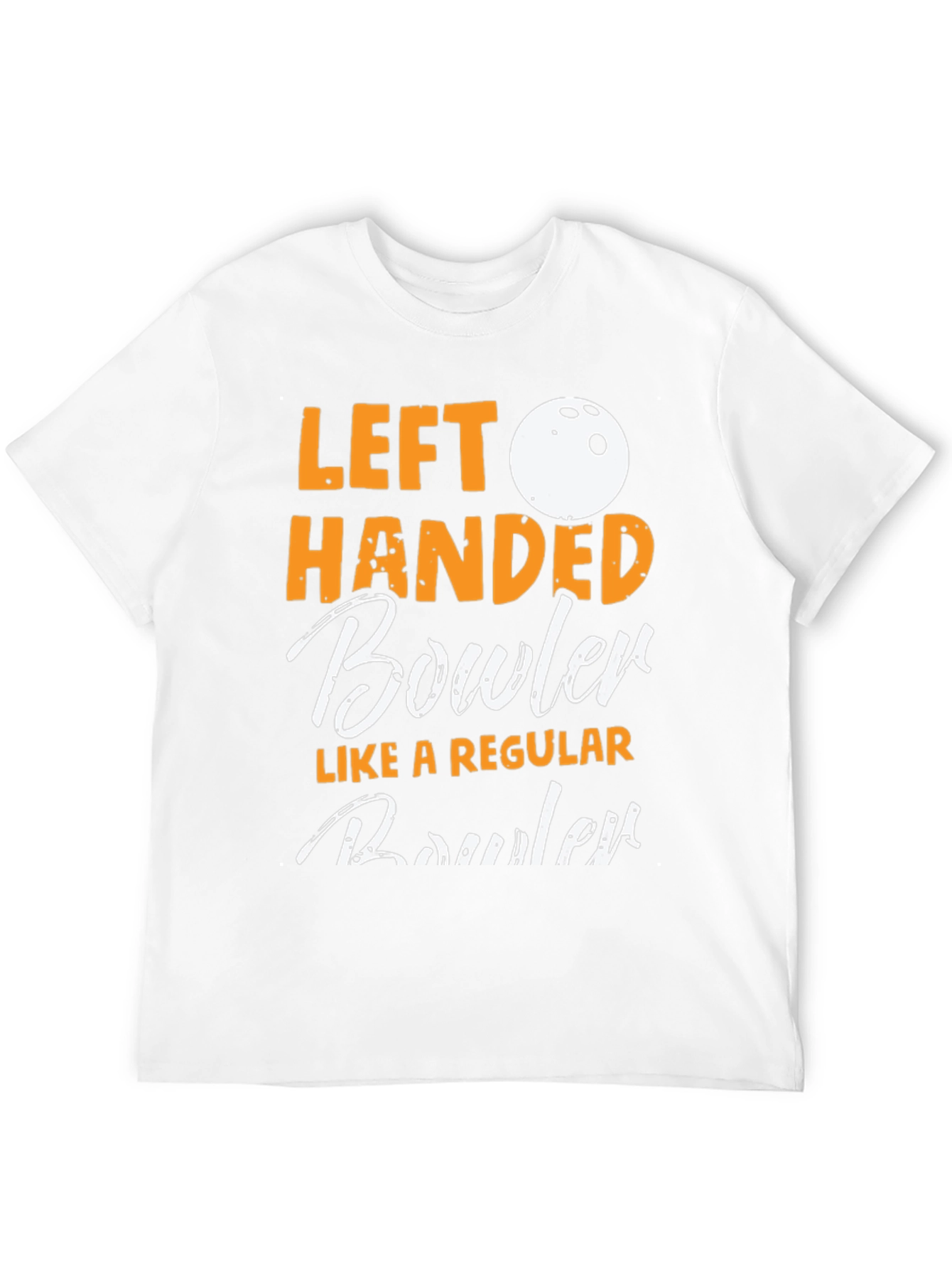 Left Handed Bowler Graphic Tee