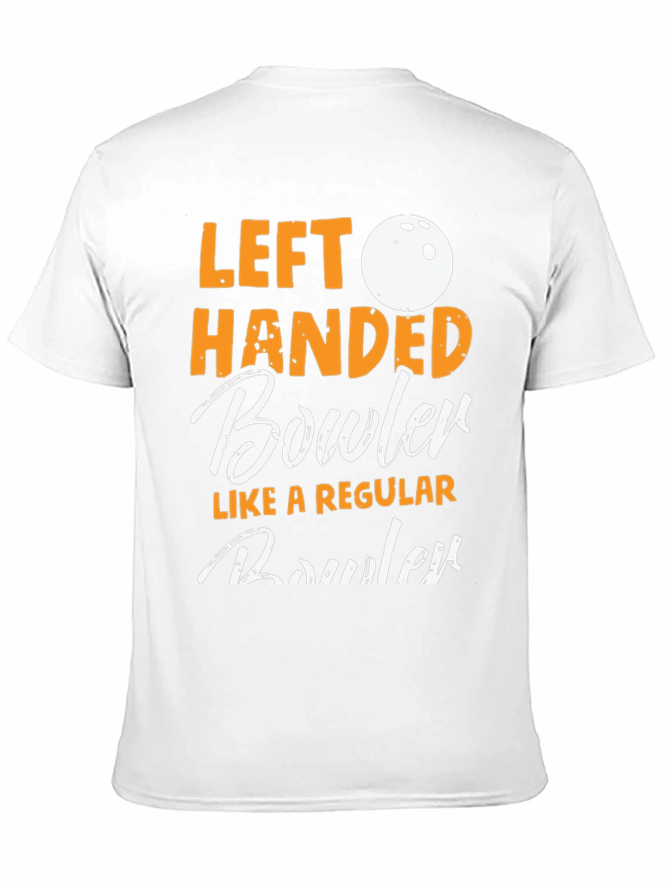 Left Handed Bowler Graphic Tee