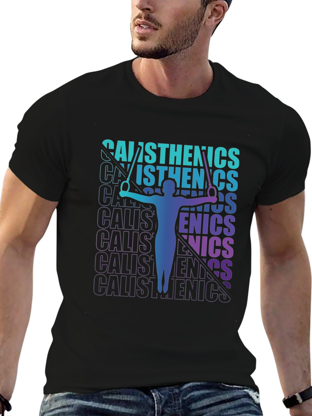 Calisthenics Rings T-Shirt - Gymnast Apparel