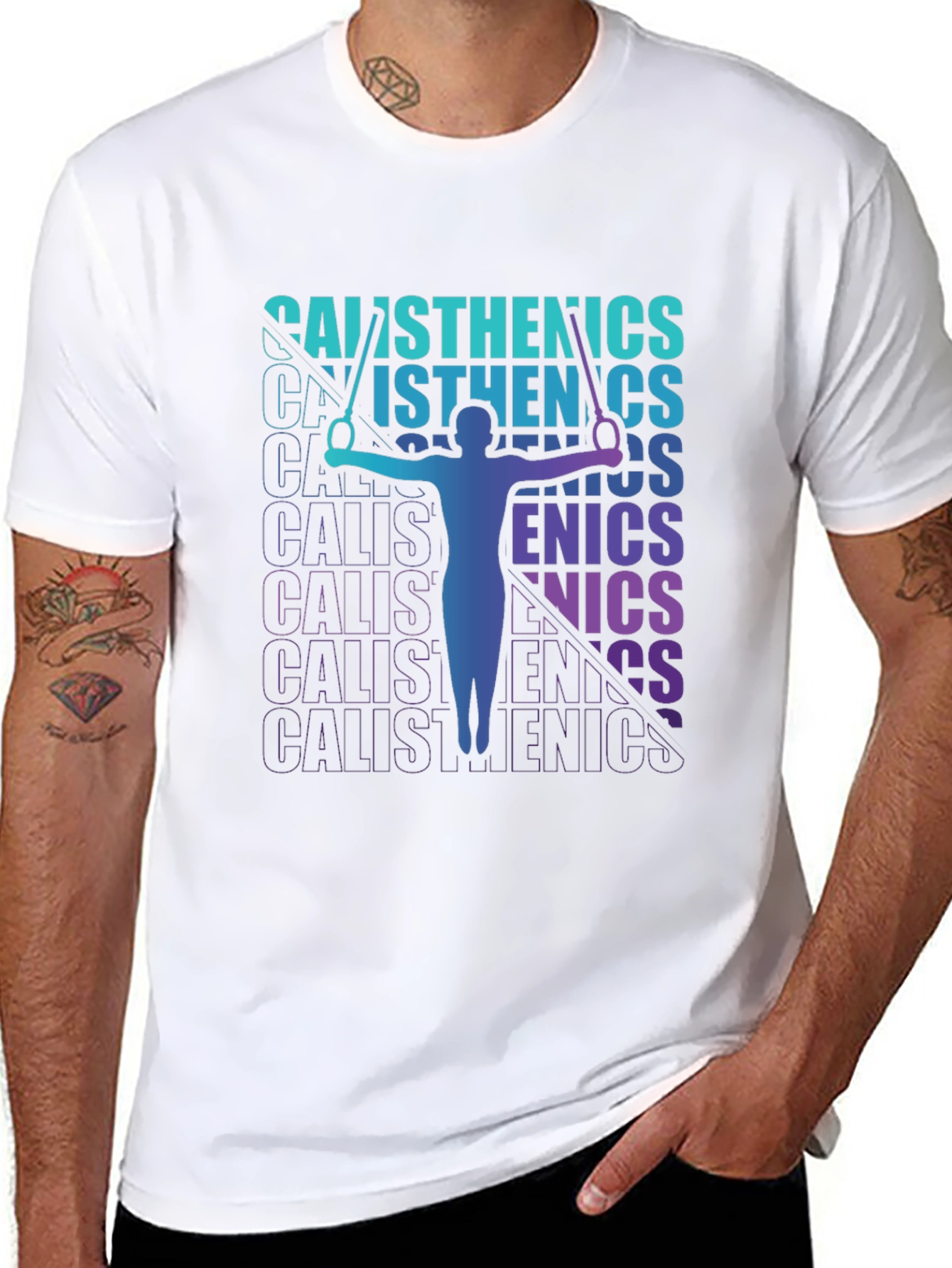 Calisthenics Rings T-Shirt - Gymnast Apparel