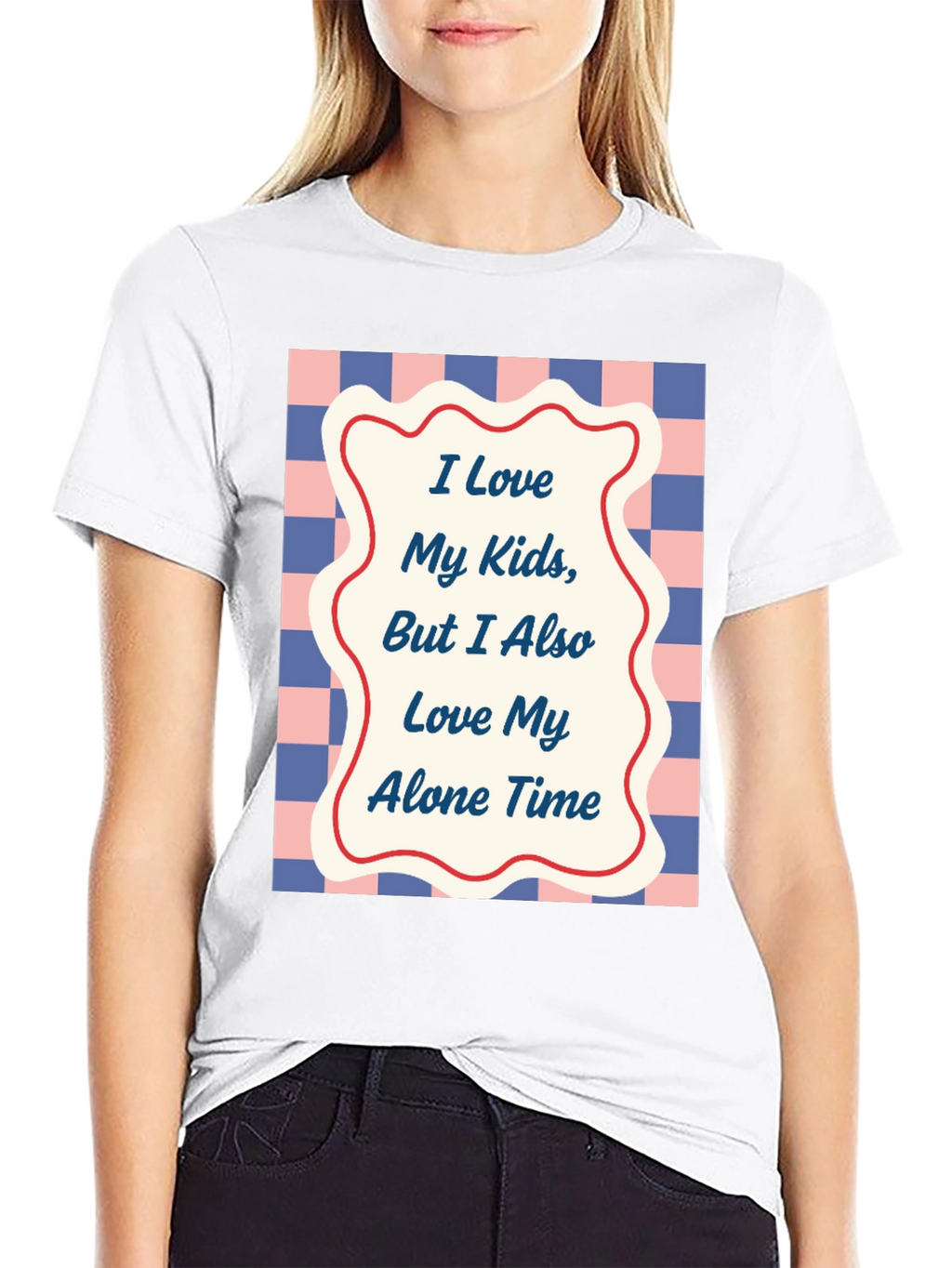 Funny I Love My Kids Alone Time T-Shirt