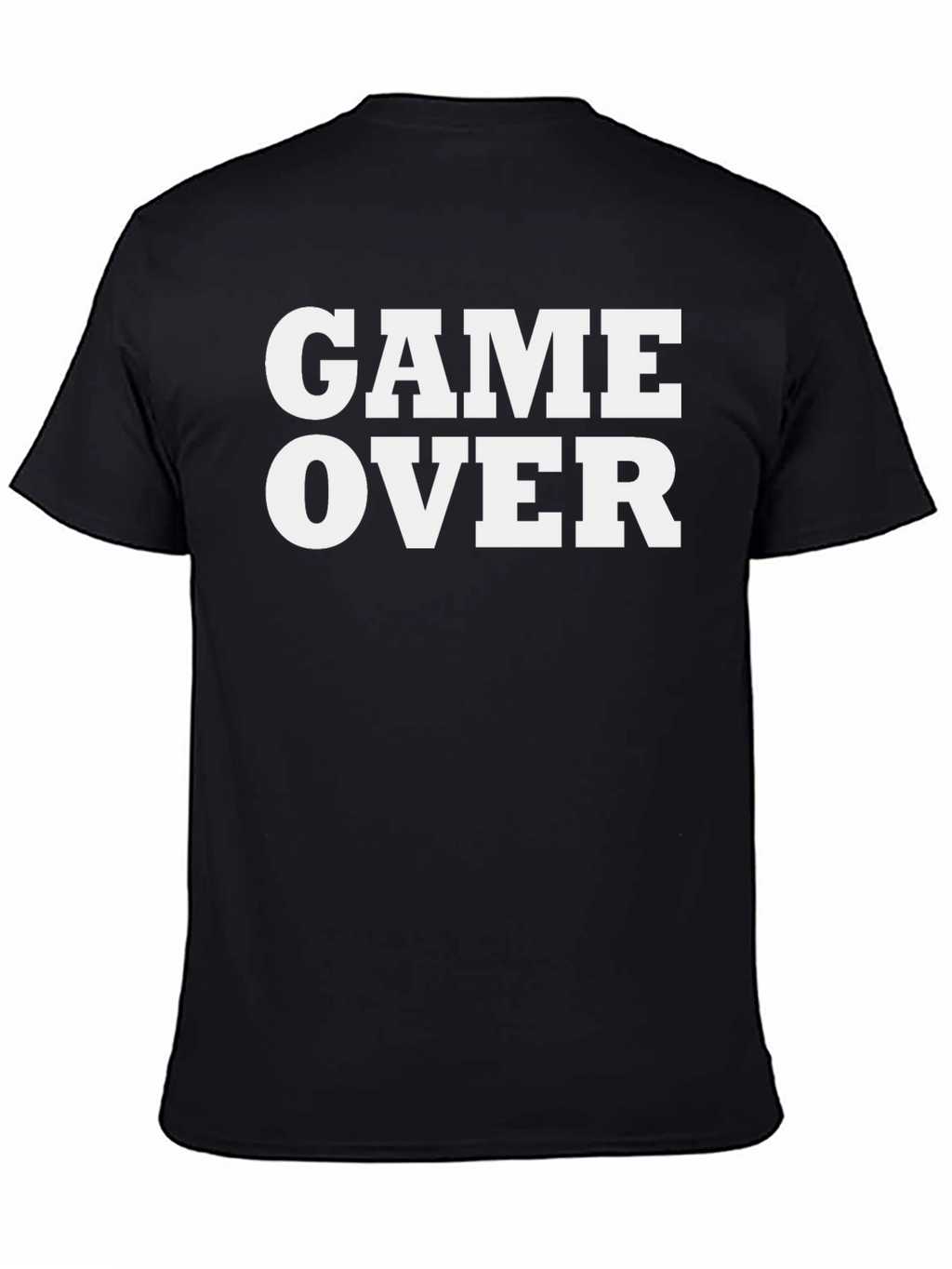 Game Over T-Shirt - Classic Black Gamer Tee