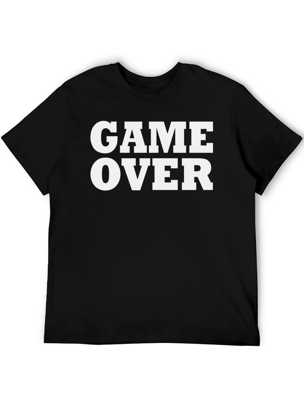 Game Over T-Shirt - Classic Black Gamer Tee