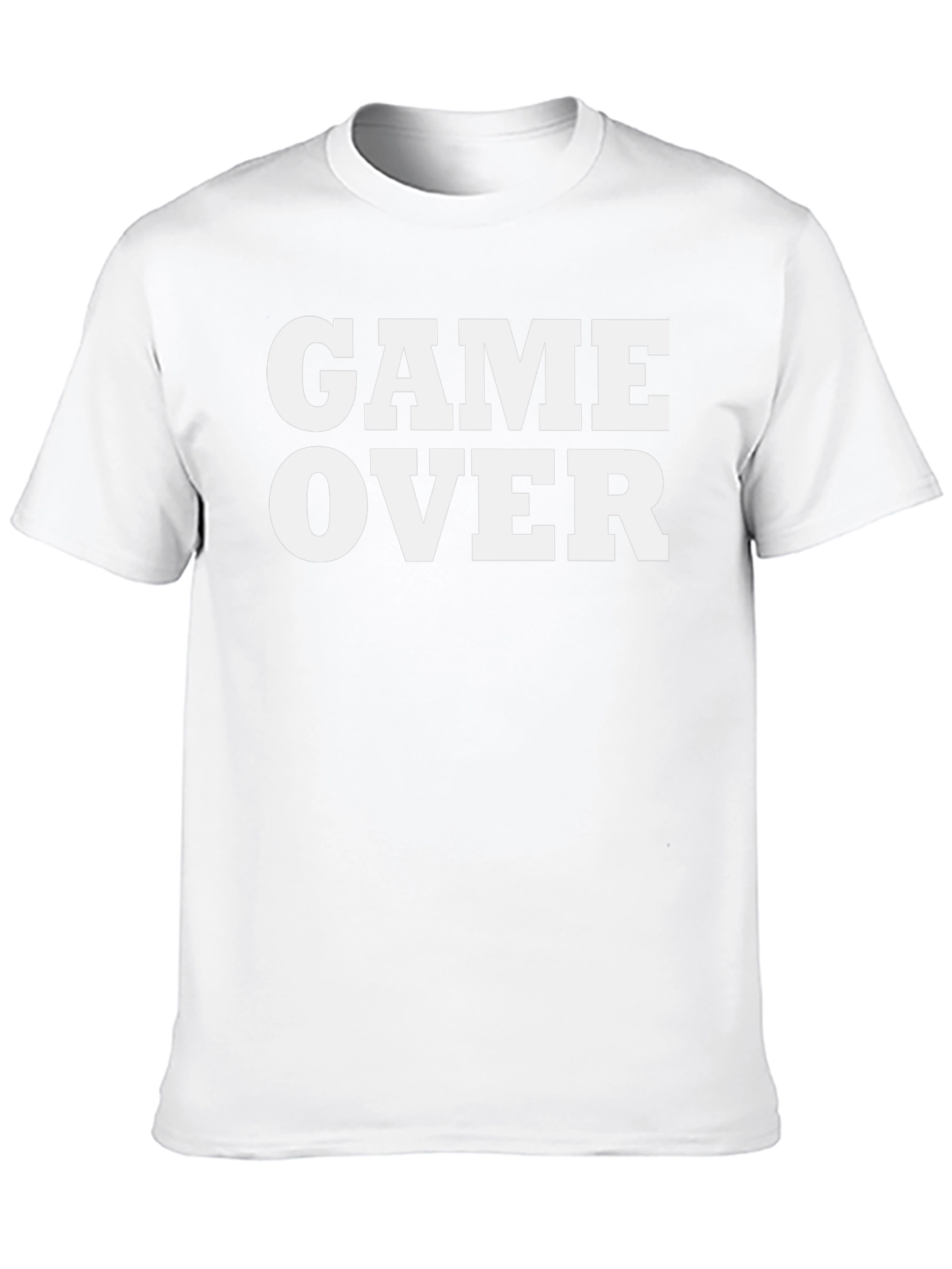 Game Over T-Shirt - Classic Black Gamer Tee