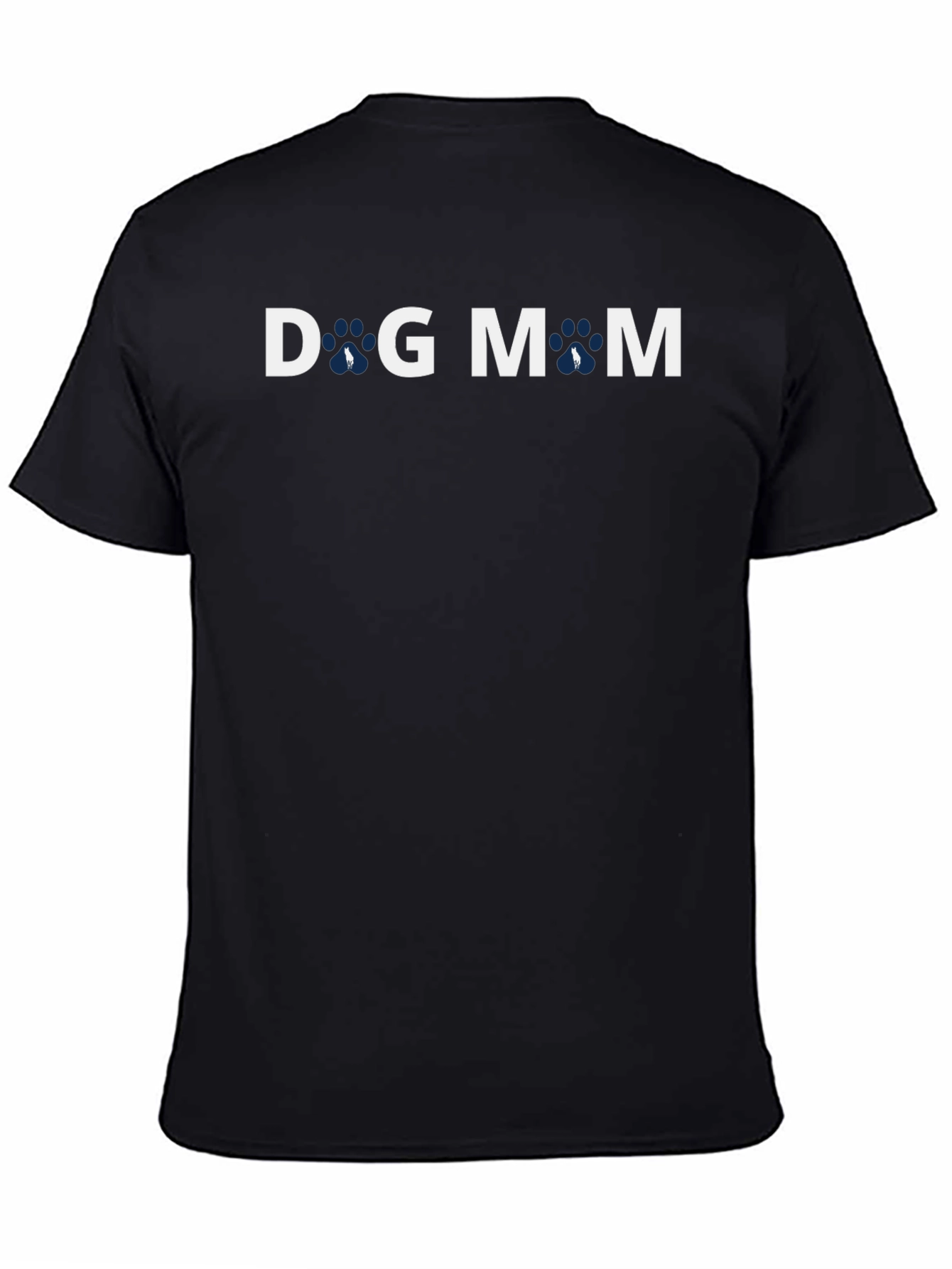 Dog Mom T-Shirt - Black