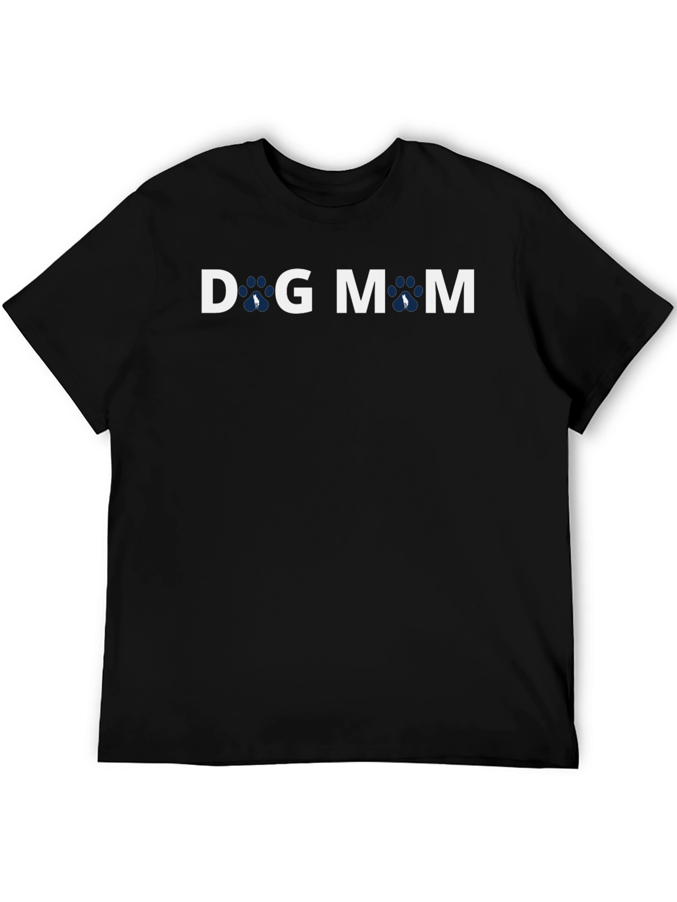 Dog Mom T-Shirt - Black