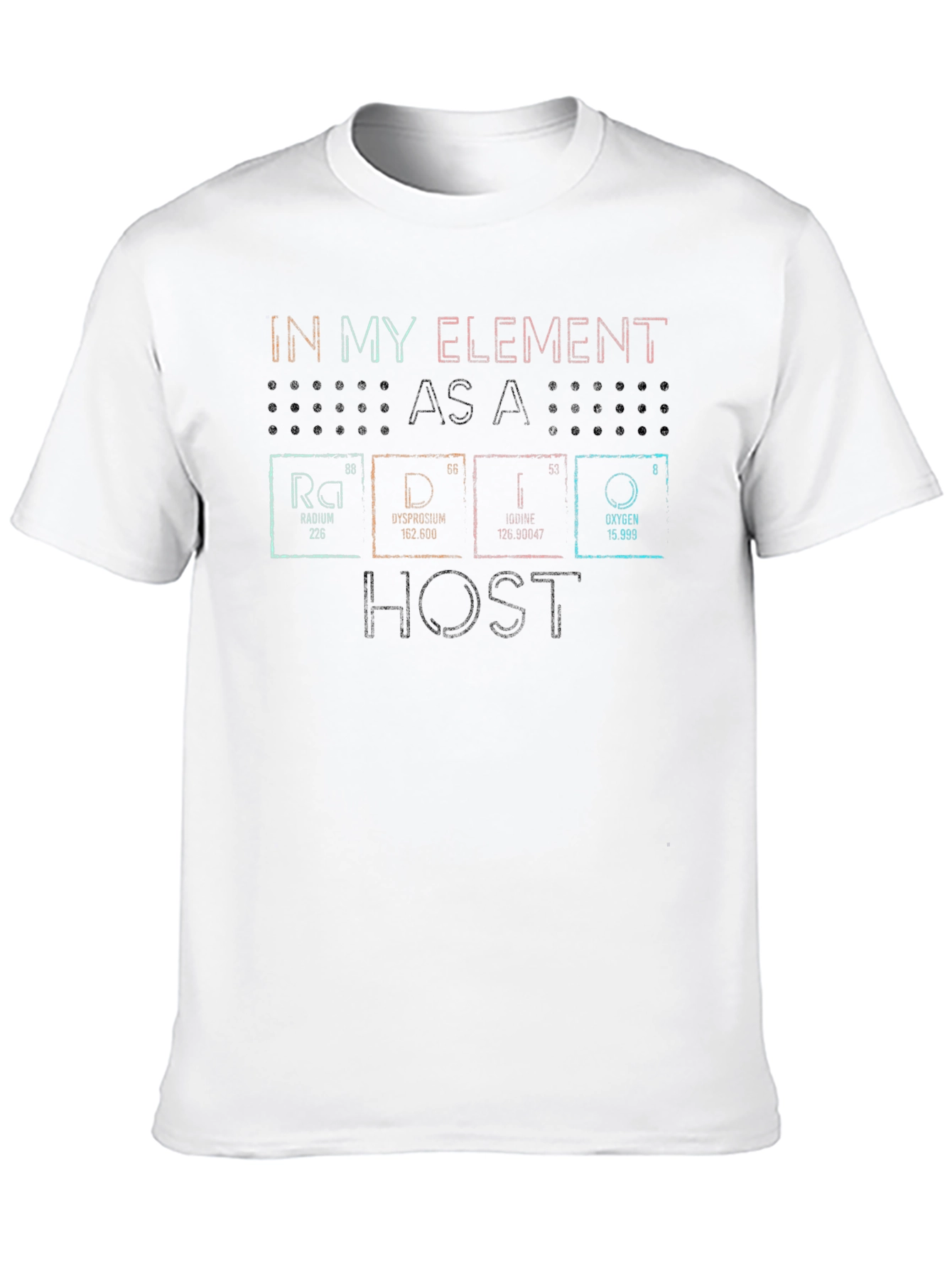 In My Element Host T-Shirt Periodic Table Tee