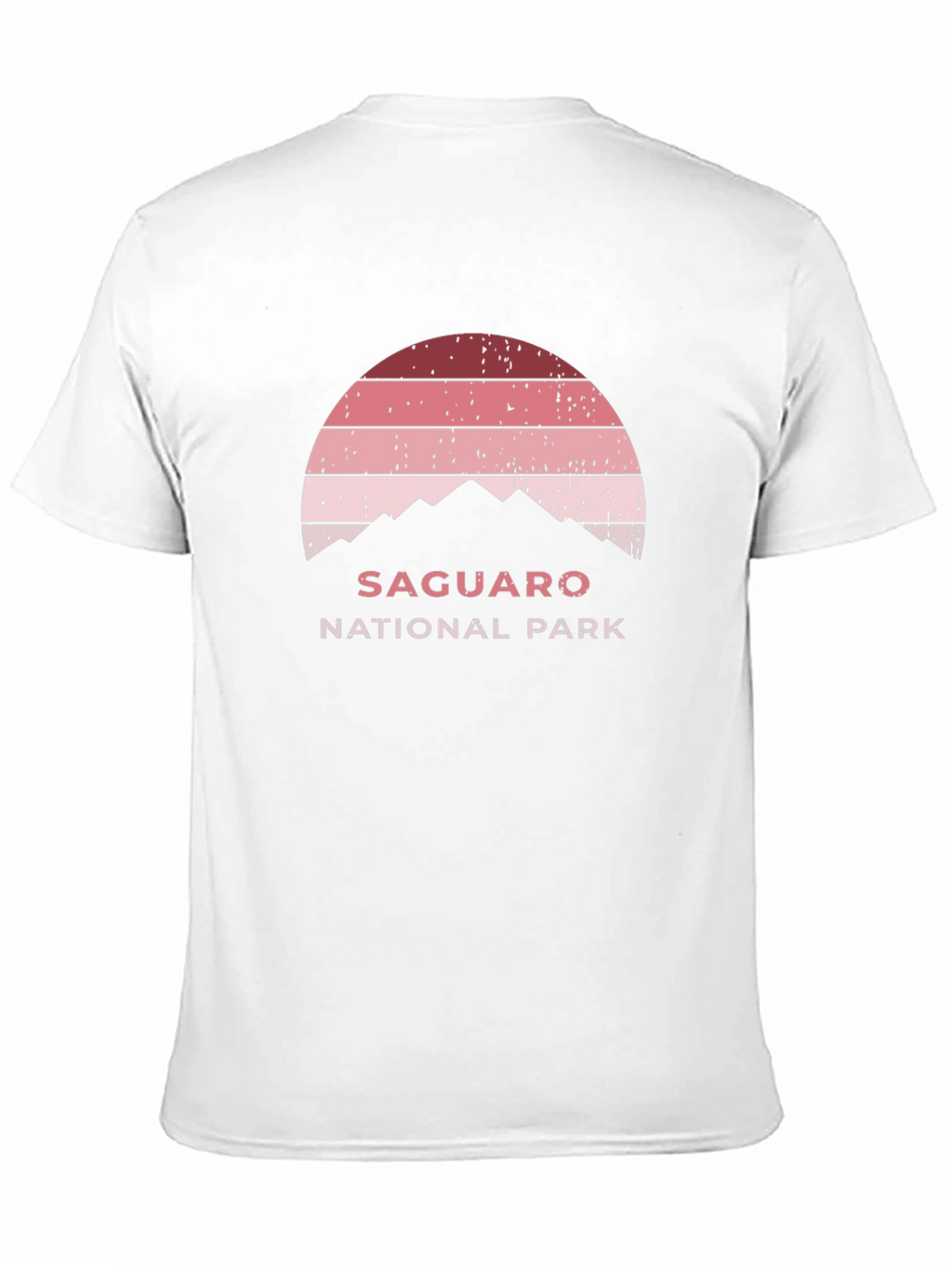 Saguaro National Park Retro Sunset Graphic Tee