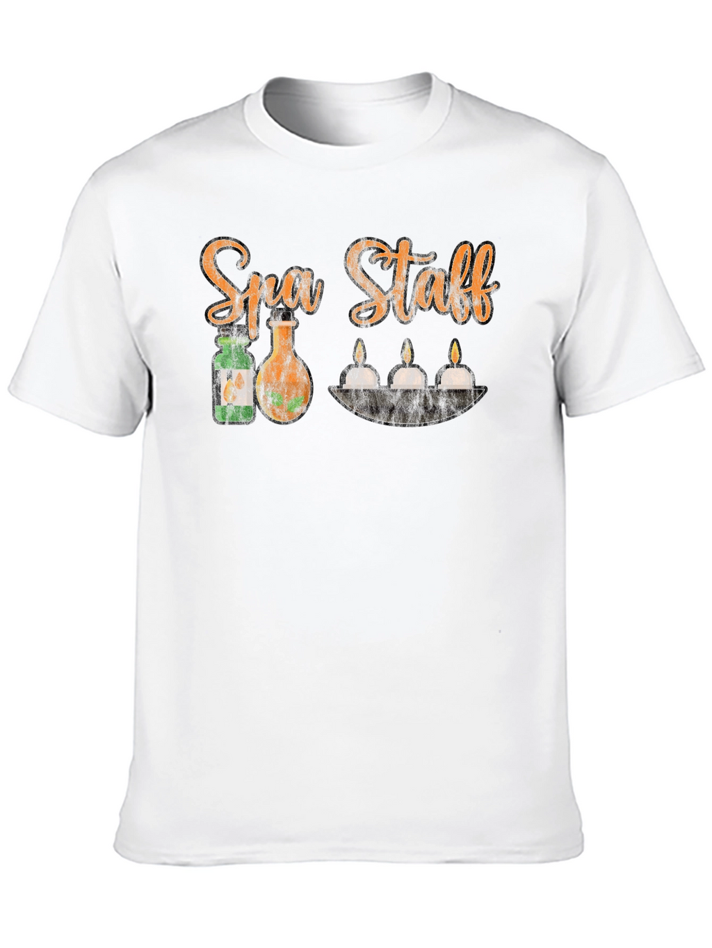 Spa Staff Black T-Shirt