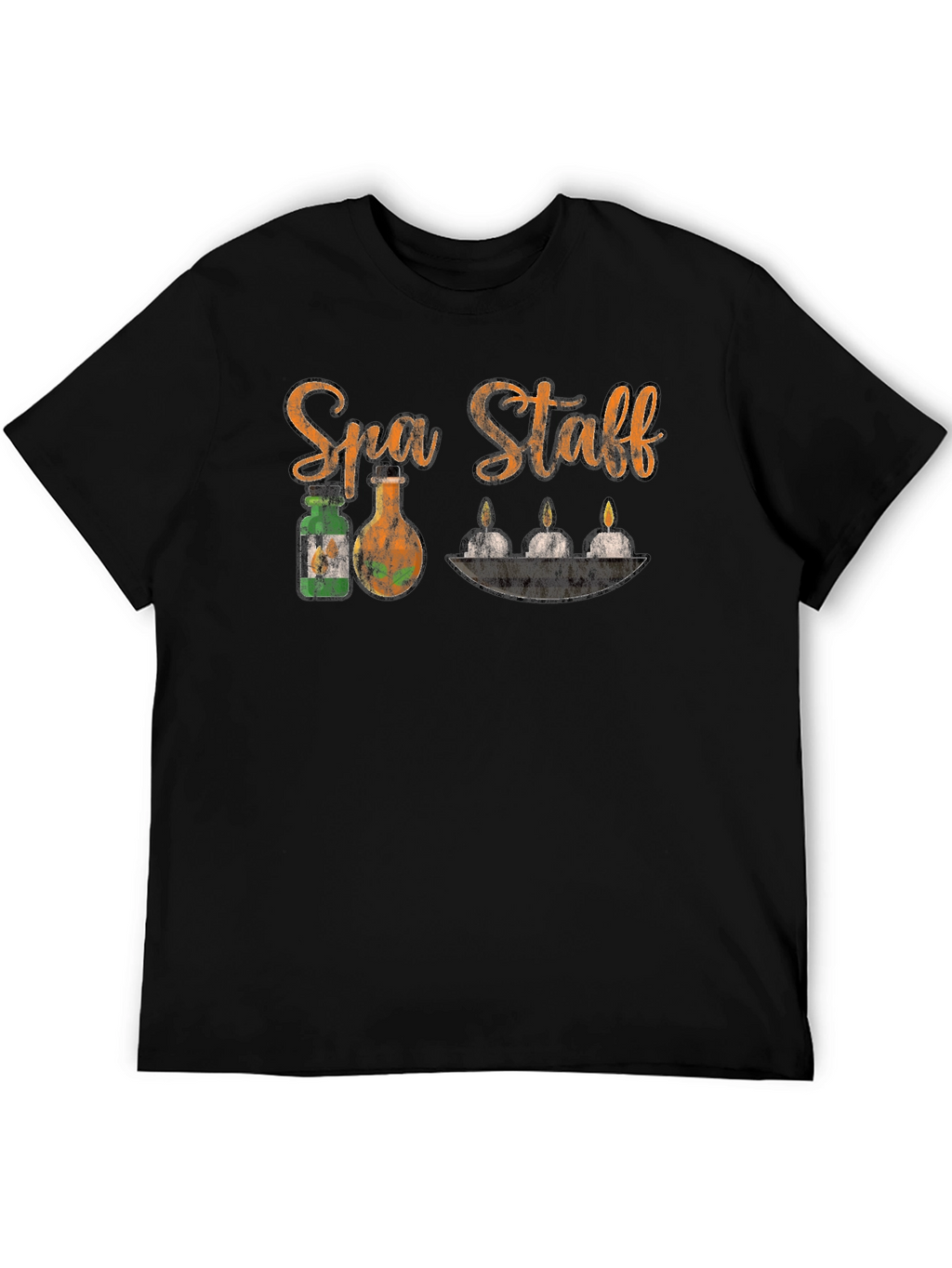 Spa Staff Black T-Shirt