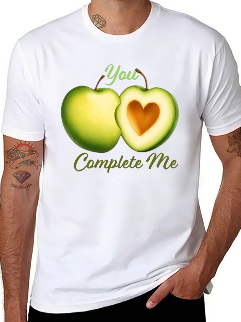 You Complete Me T-Shirt Cute Matching Couple Tee