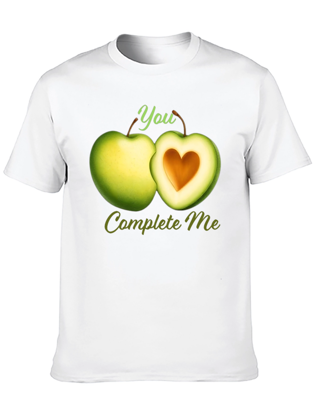You Complete Me T-Shirt Cute Matching Couple Tee