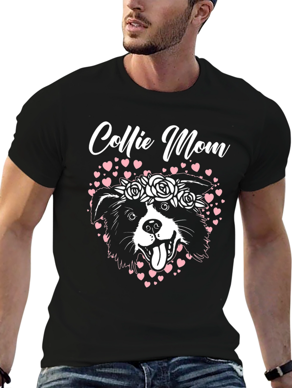 Collie Mom T-Shirt - Dog Lover Apparel