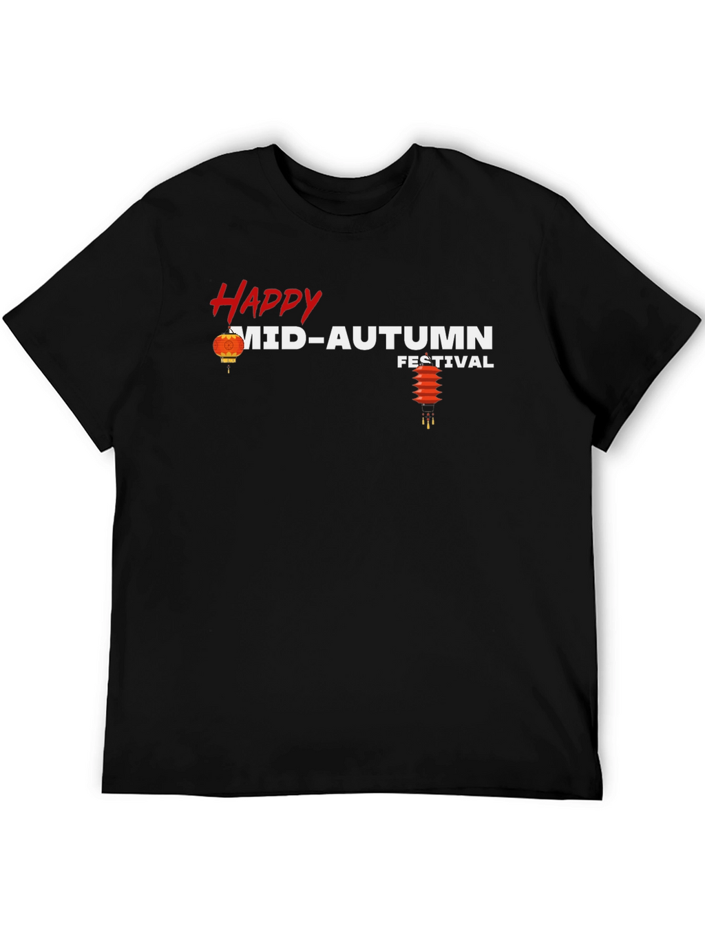 Happy Mid-Autumn Festival Graphic T-Shirt