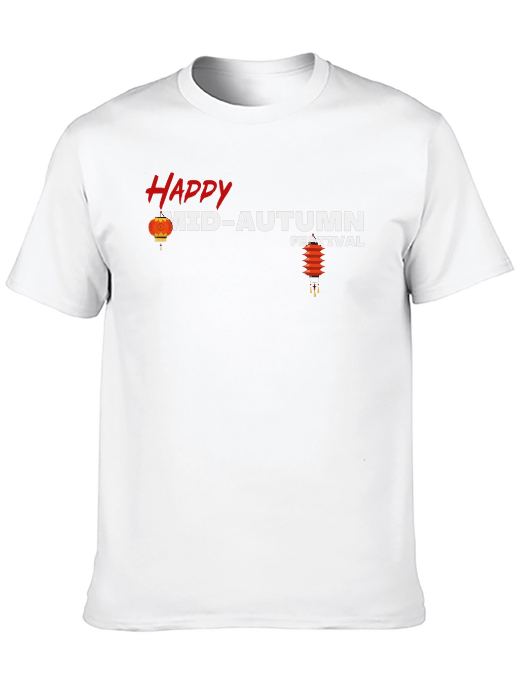 Happy Mid-Autumn Festival Graphic T-Shirt