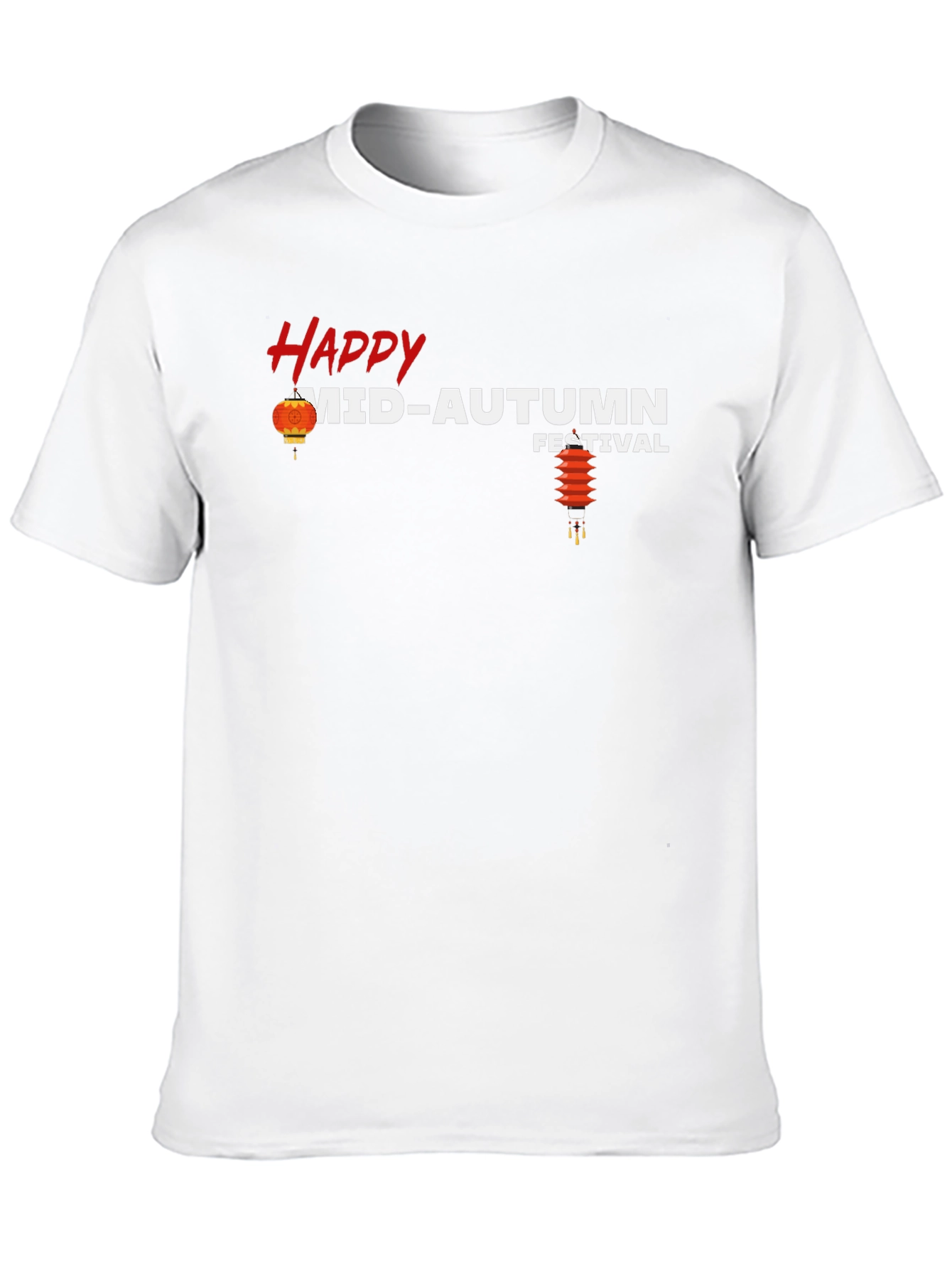 Happy Mid-Autumn Festival Graphic T-Shirt