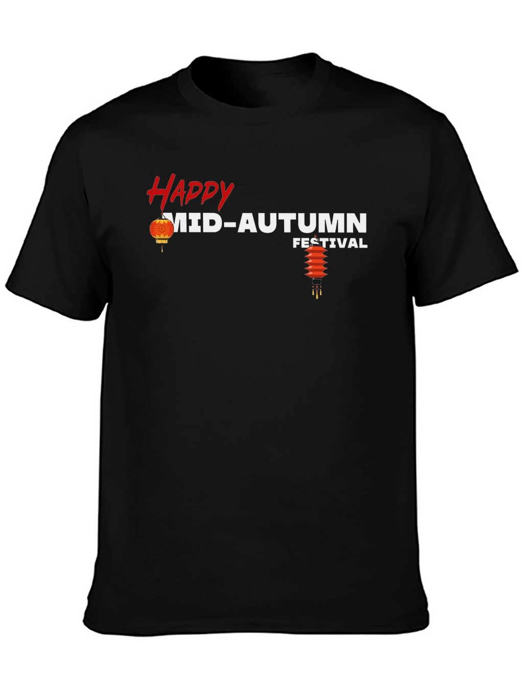 Happy Mid-Autumn Festival Graphic T-Shirt