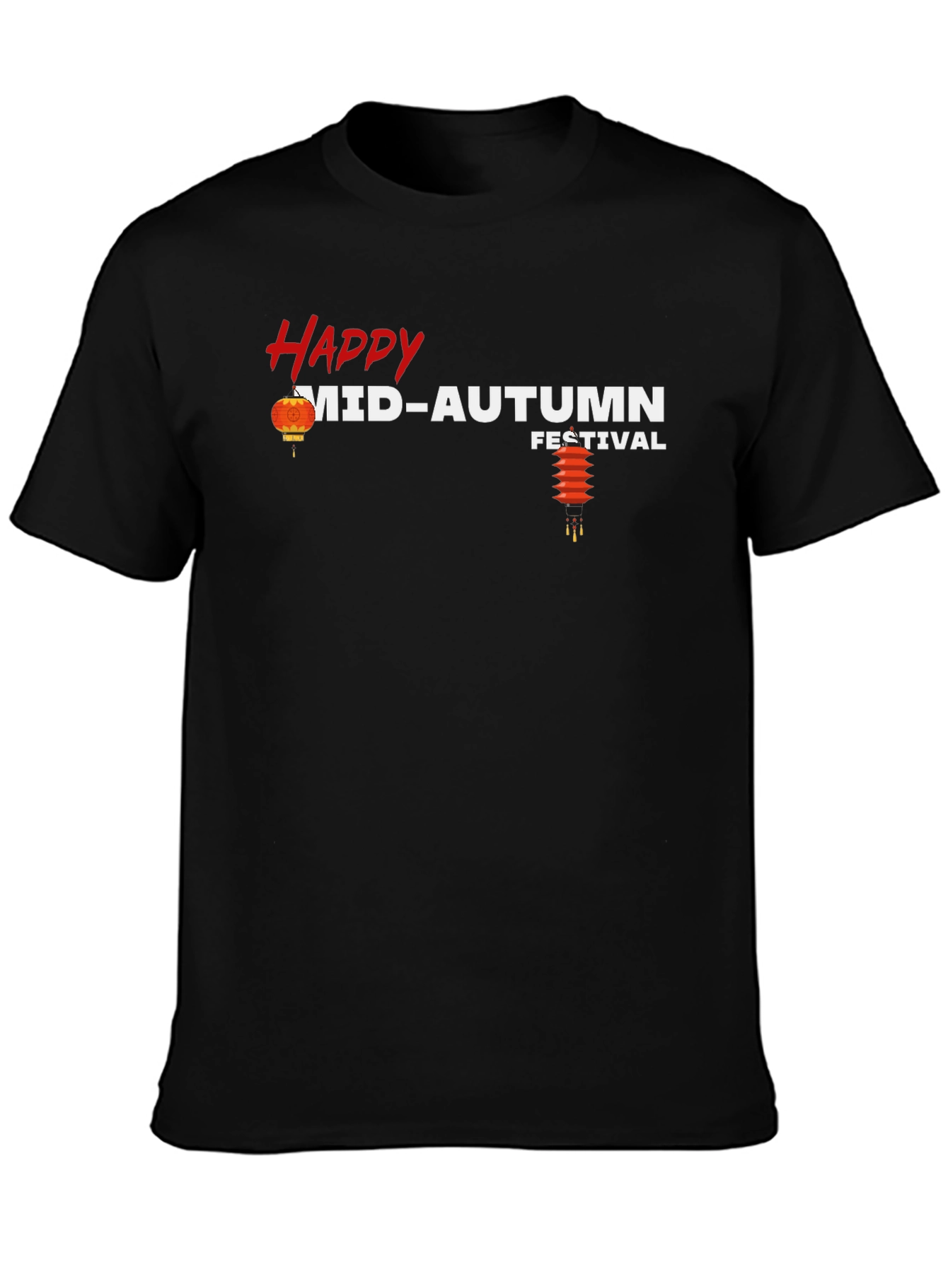 Happy Mid-Autumn Festival Graphic T-Shirt