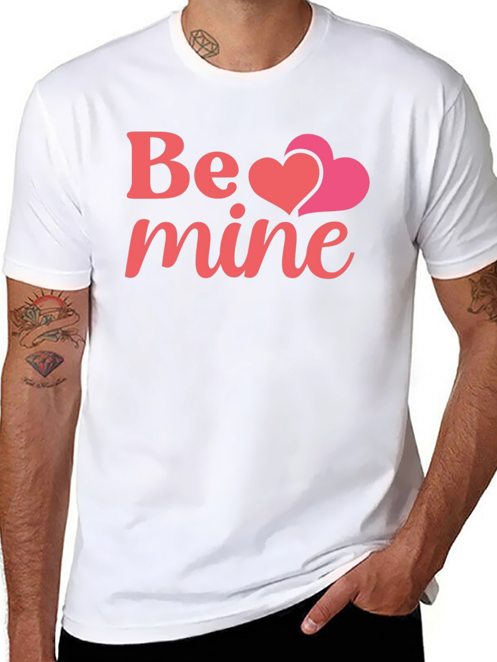 Be Mine Valentines Day Graphic Tee