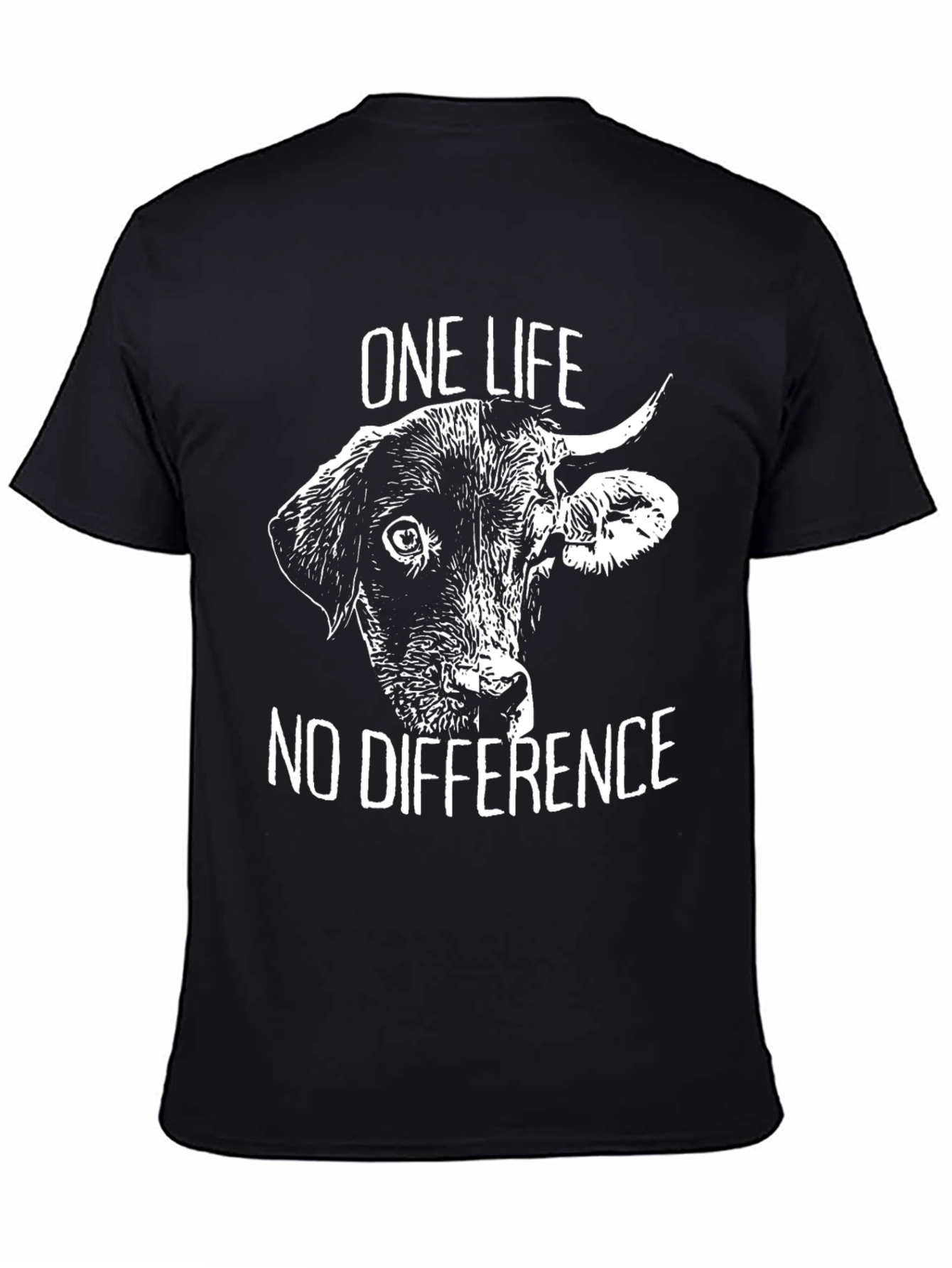 One Life No Difference Vegan T-Shirt