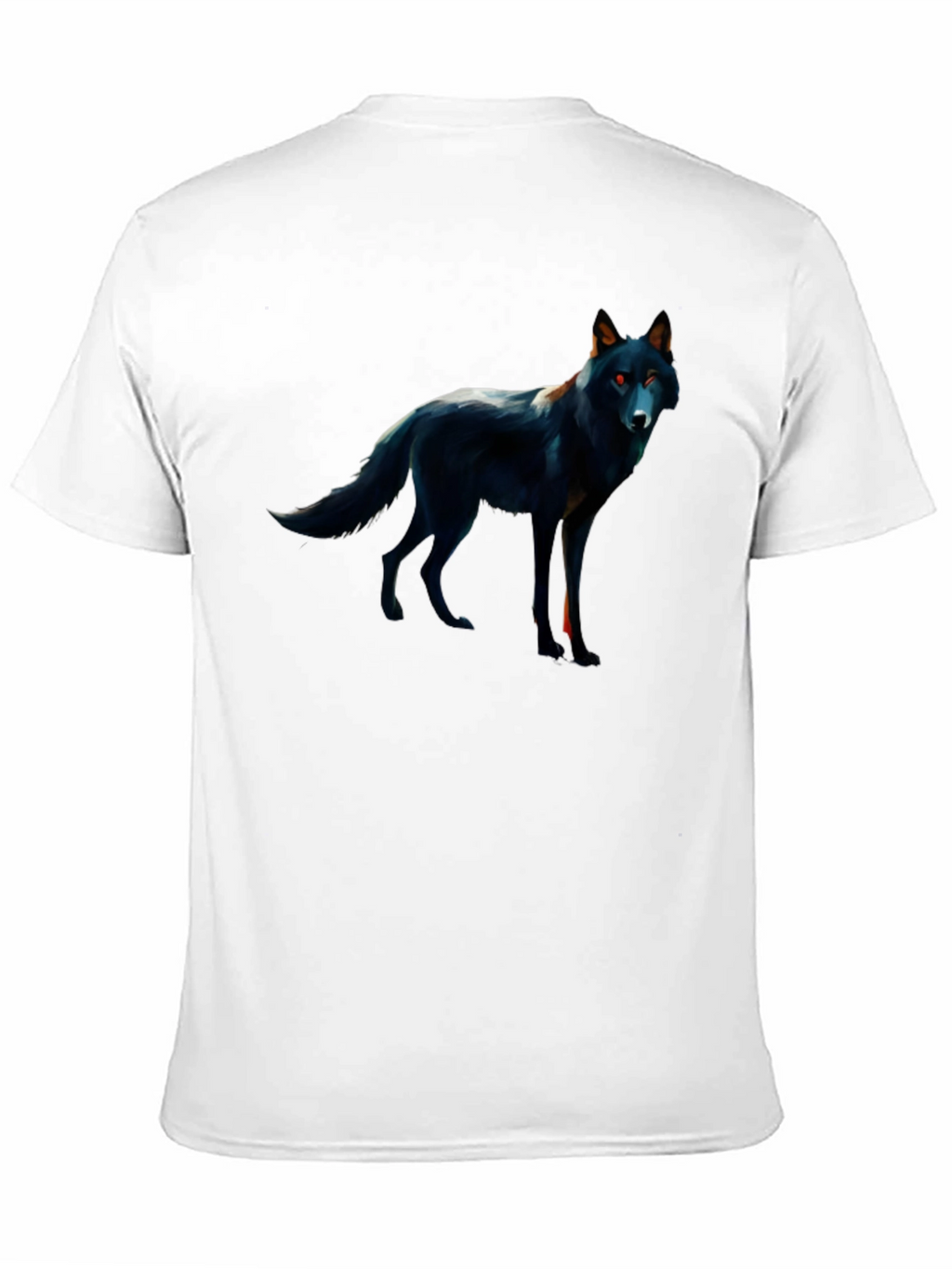 Black Wolf Graphic Tee - Mens