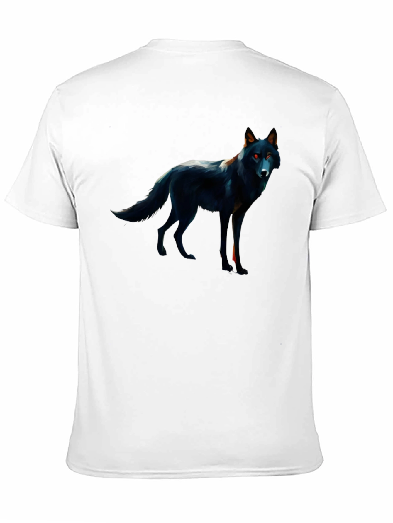 Black Wolf Graphic Tee - Mens
