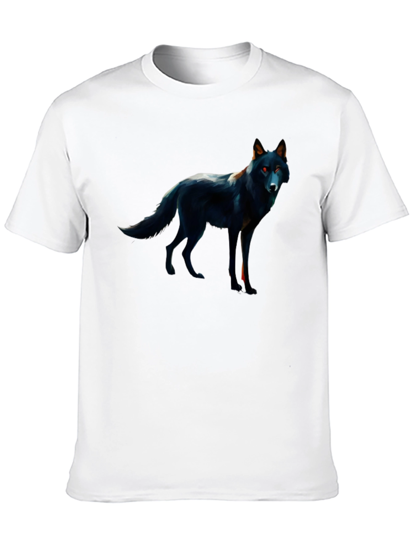 Black Wolf Graphic Tee - Mens