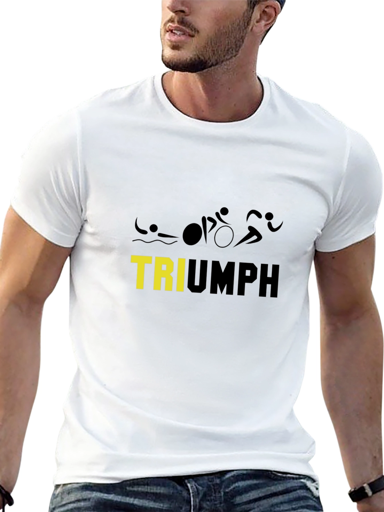 Triathlon Triumph Graphic T-Shirt