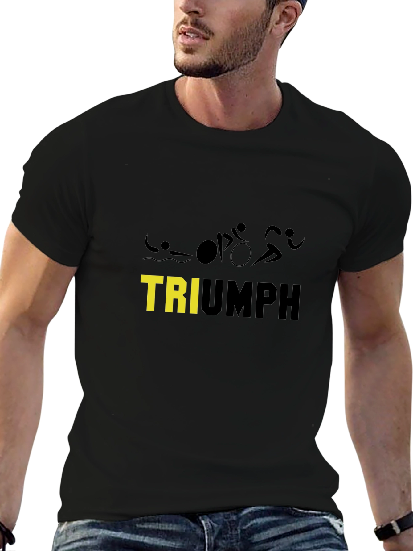 Triathlon Triumph Graphic T-Shirt