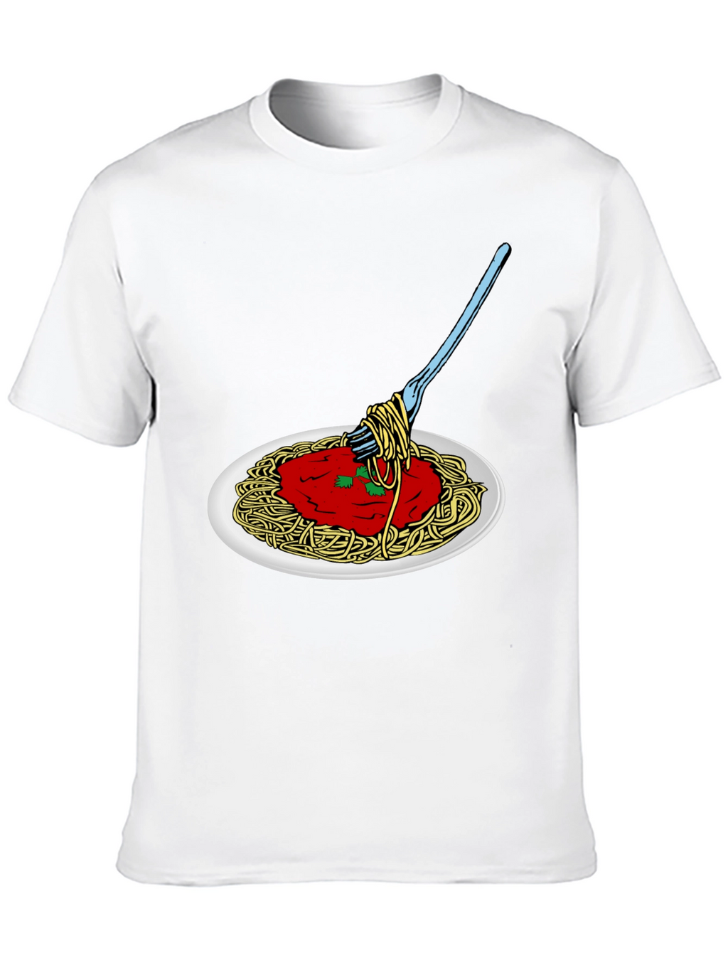 Spaghetti Graphic Tee - Foodie T-Shirt